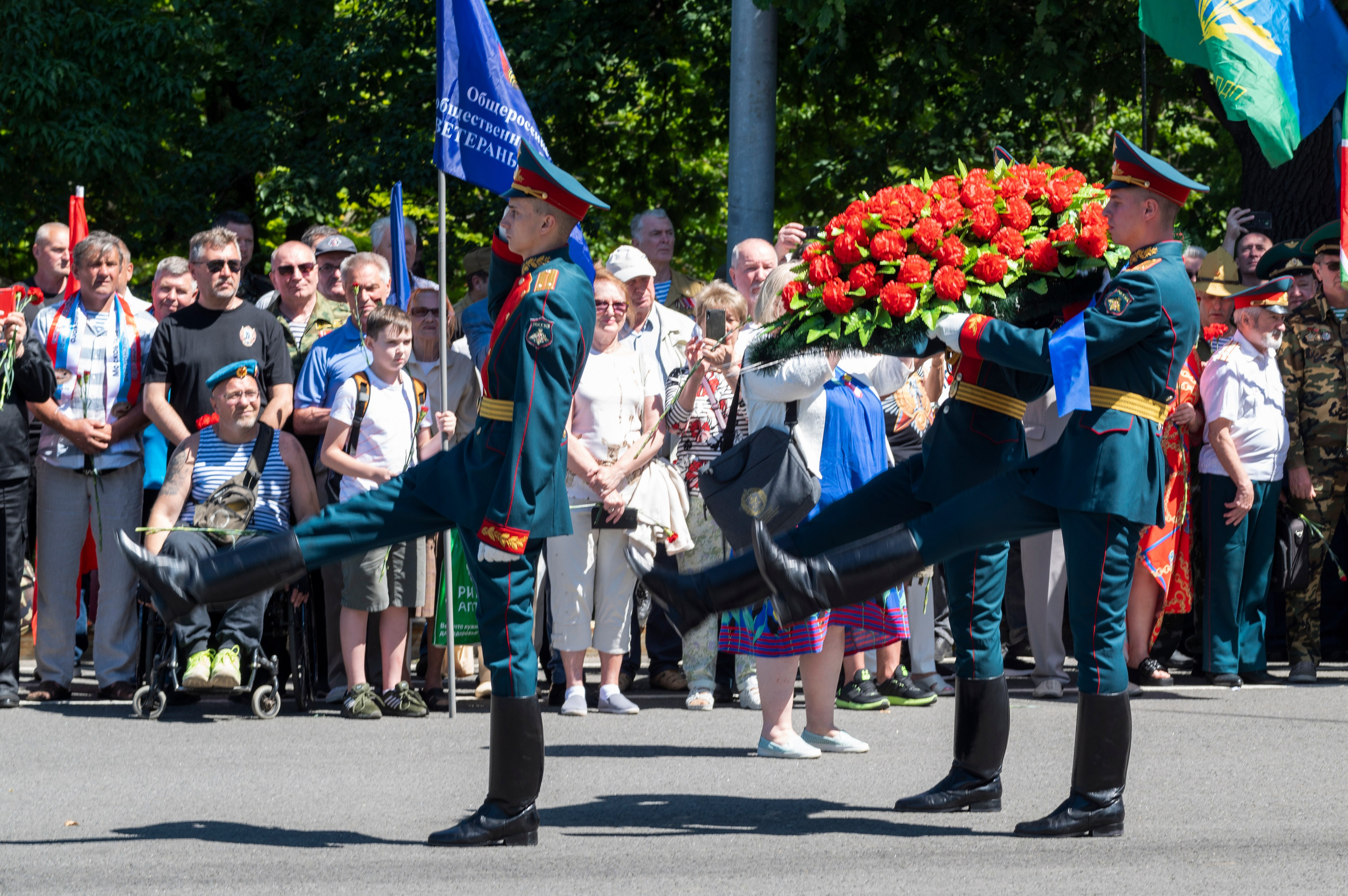 День ветеранов боевых действий 2022. Фотограф Роман Адлер