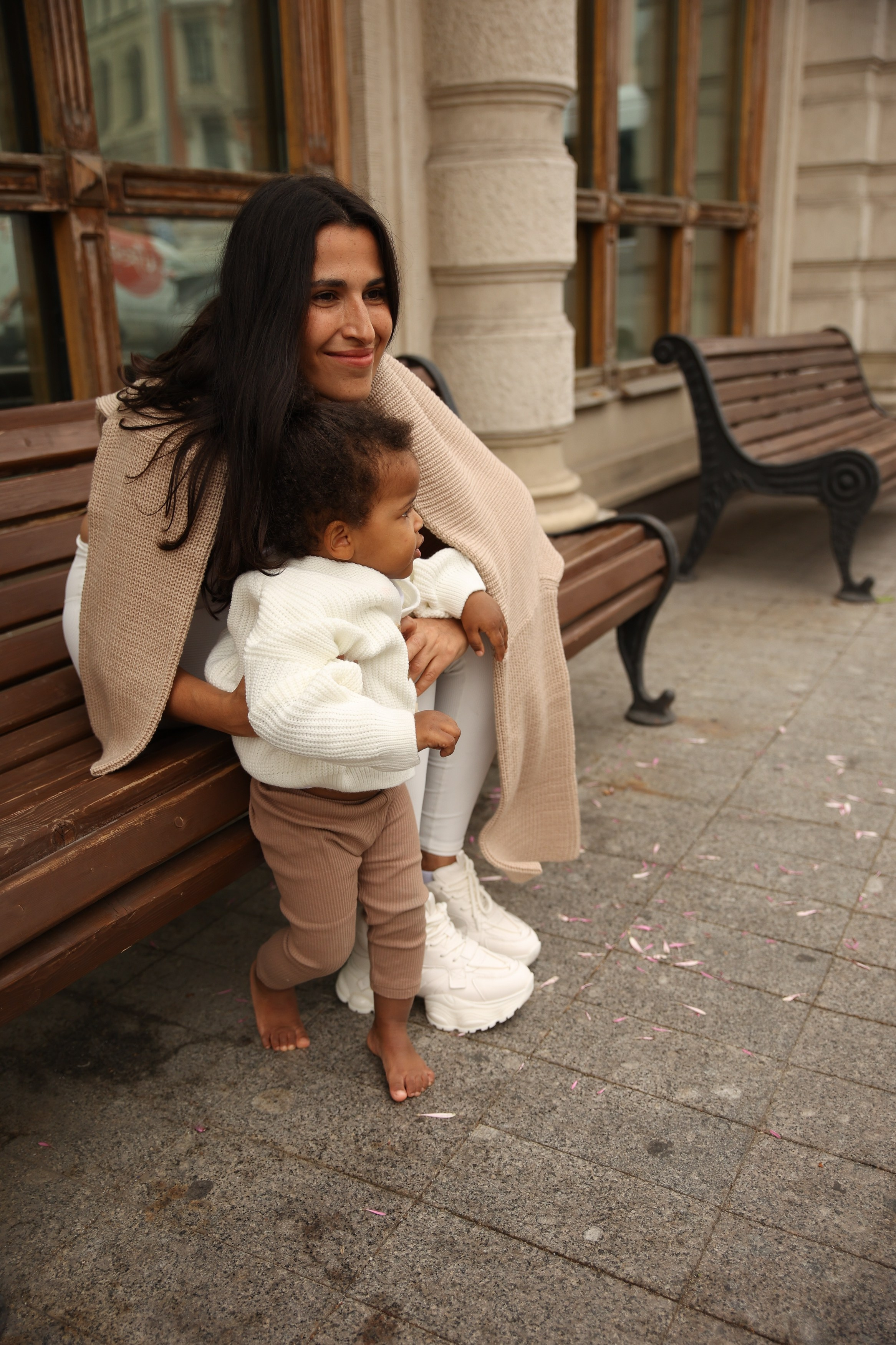 Фотосессия в Москве мама и дочка. Фотограф Владимир Москва