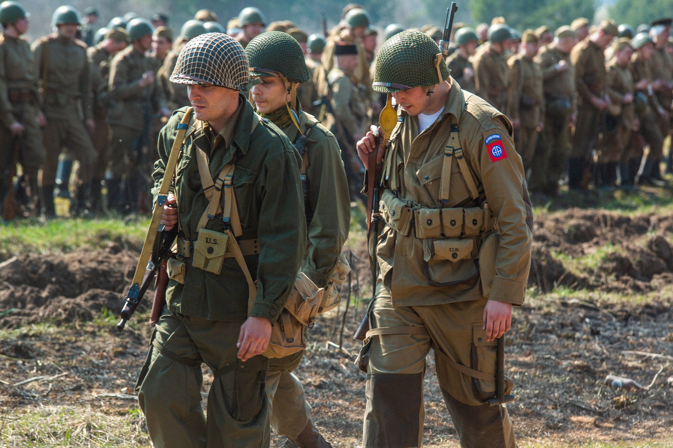 РЕКОНСТРУКЦИЯ БОЯ — ВОВ — БИТВА ЗА ГОРОД. Профессиональный фотограф в Мценске и Орловской области