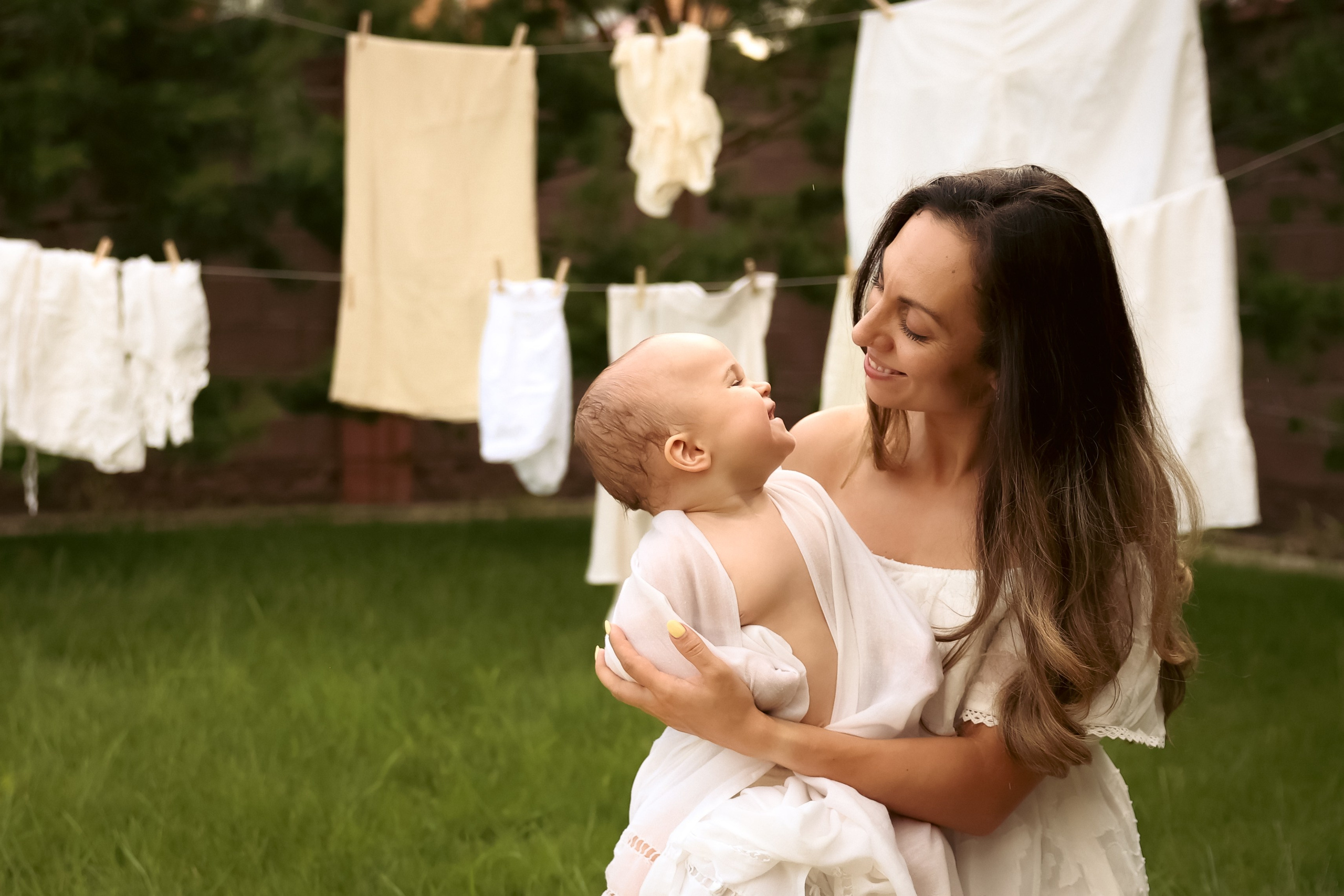 Большая стирка. Ваш семейный newborn и lifestyle фотограф в СПБ Наталья Журавлева