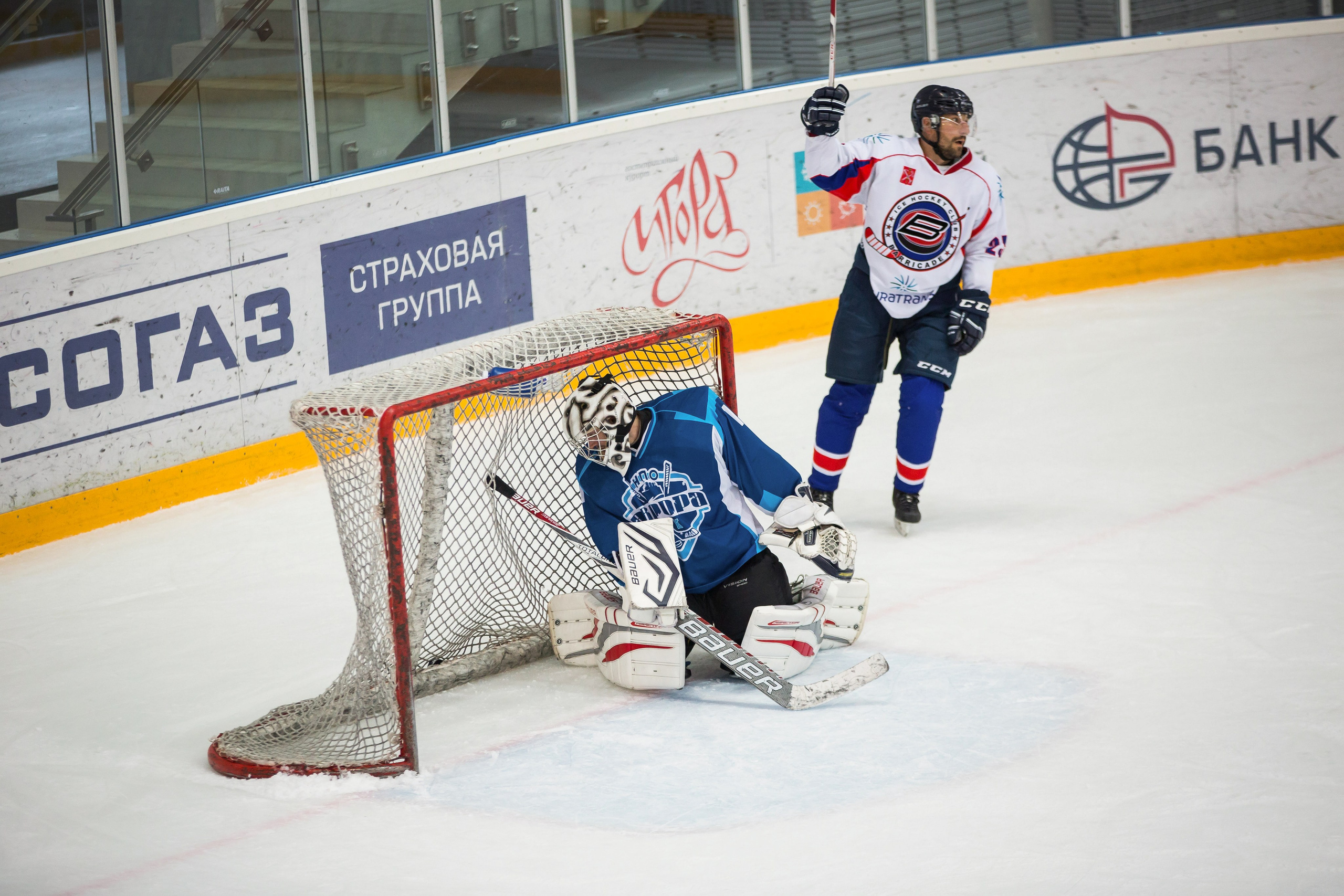Хоккей для «Work&Sport». Снимаю съемки