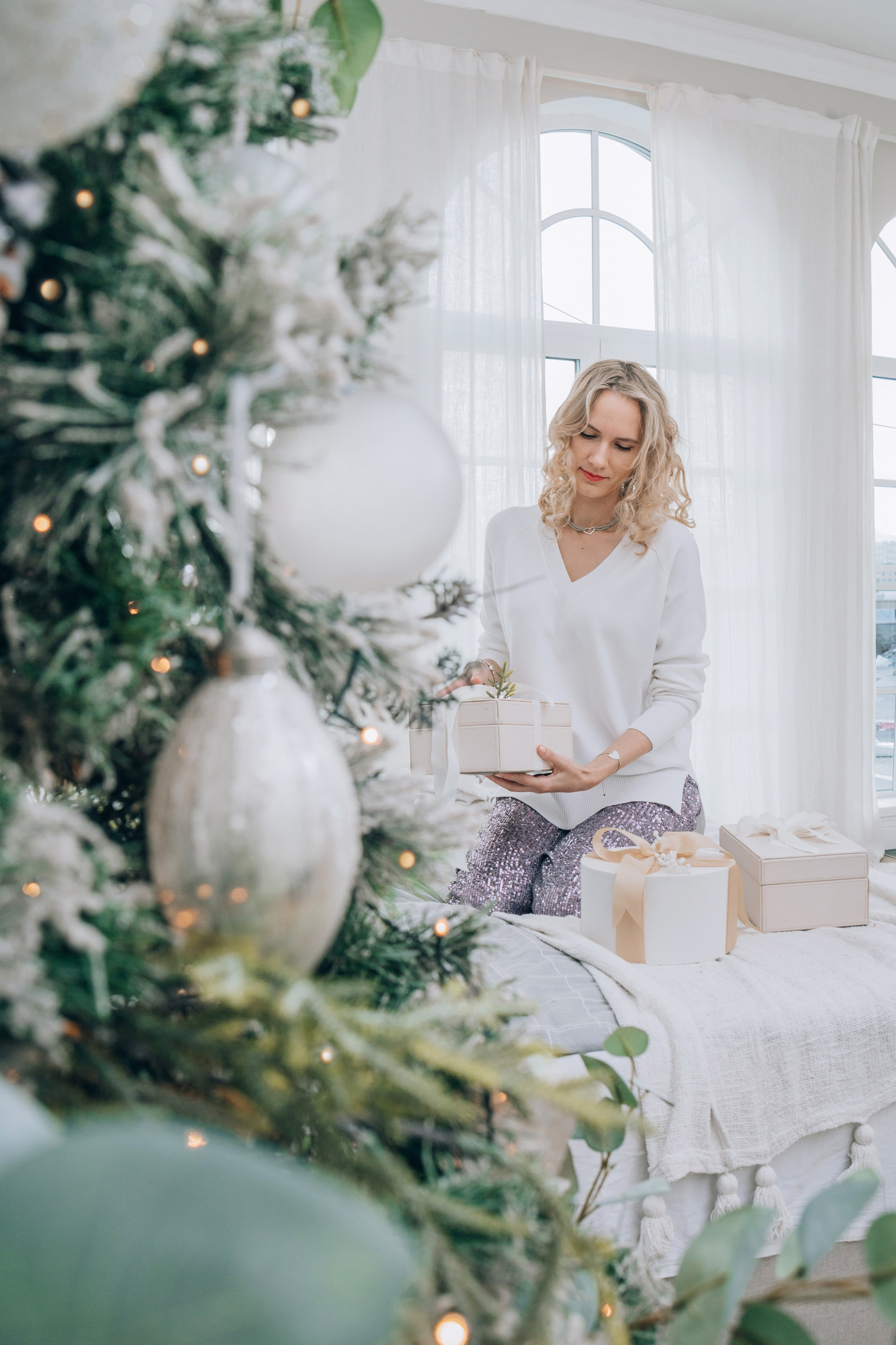 Новогодняя с солнышком. Фотограф Александра Кузуб Санкт-Петербург