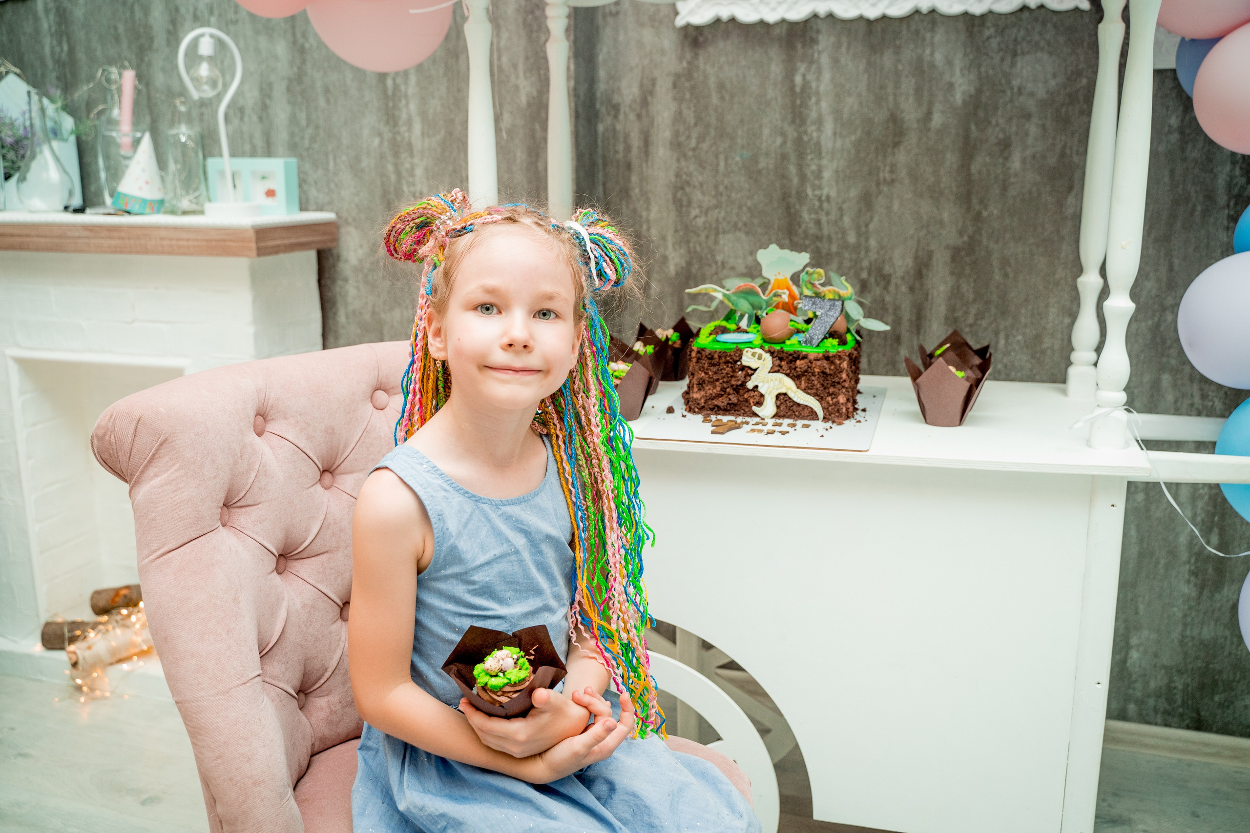 День рождение Василисы 7 лет. Свадебный и репортажный фотограф в Уфе| Осетрова Ольга