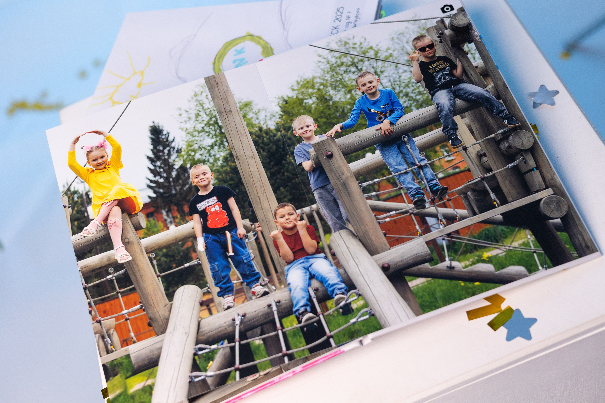 ДС Цен-2 (1). Выпускные альбомы в Луге/Школьные съёмки