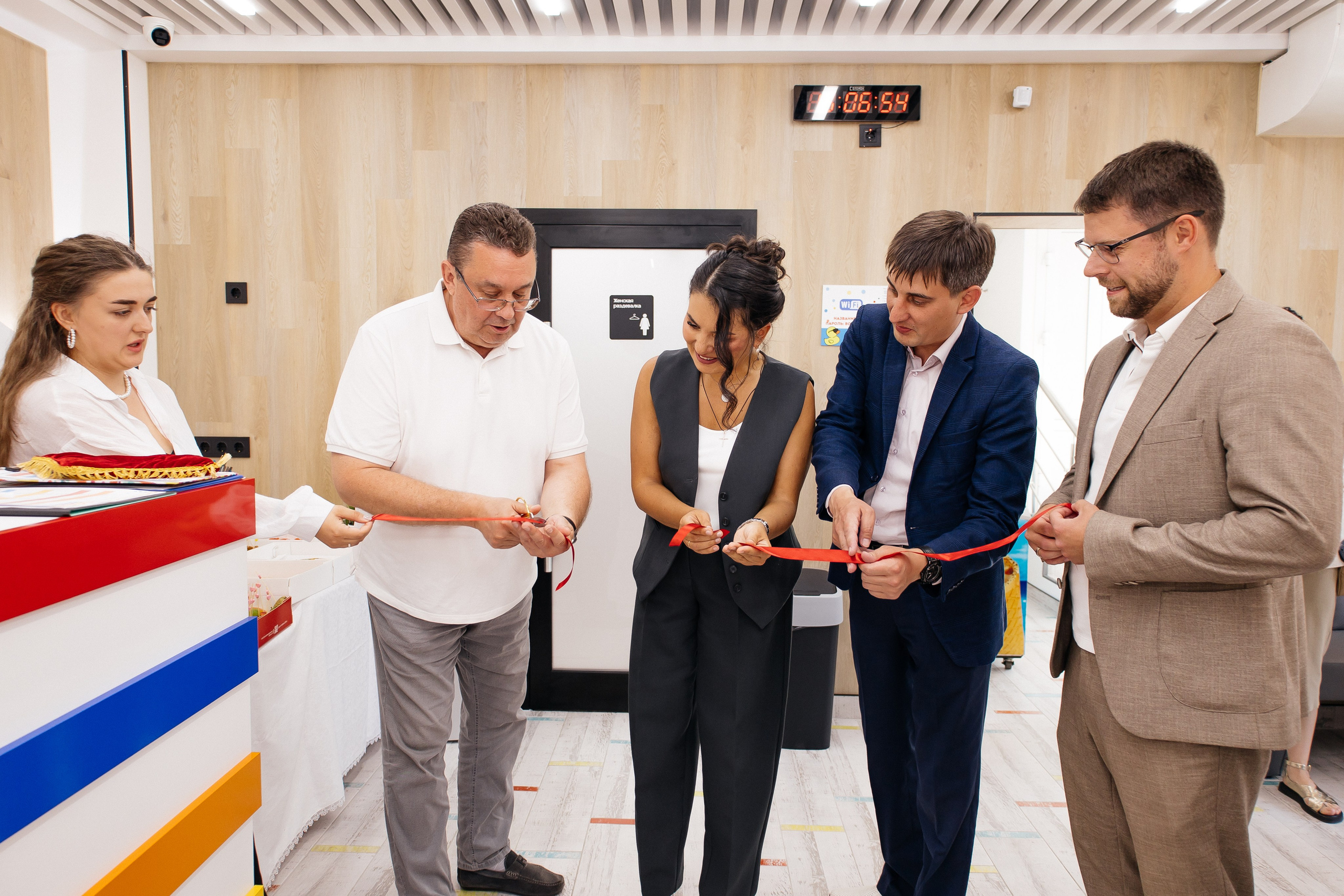 Открытие бассейна. Фотограф в Иркутске