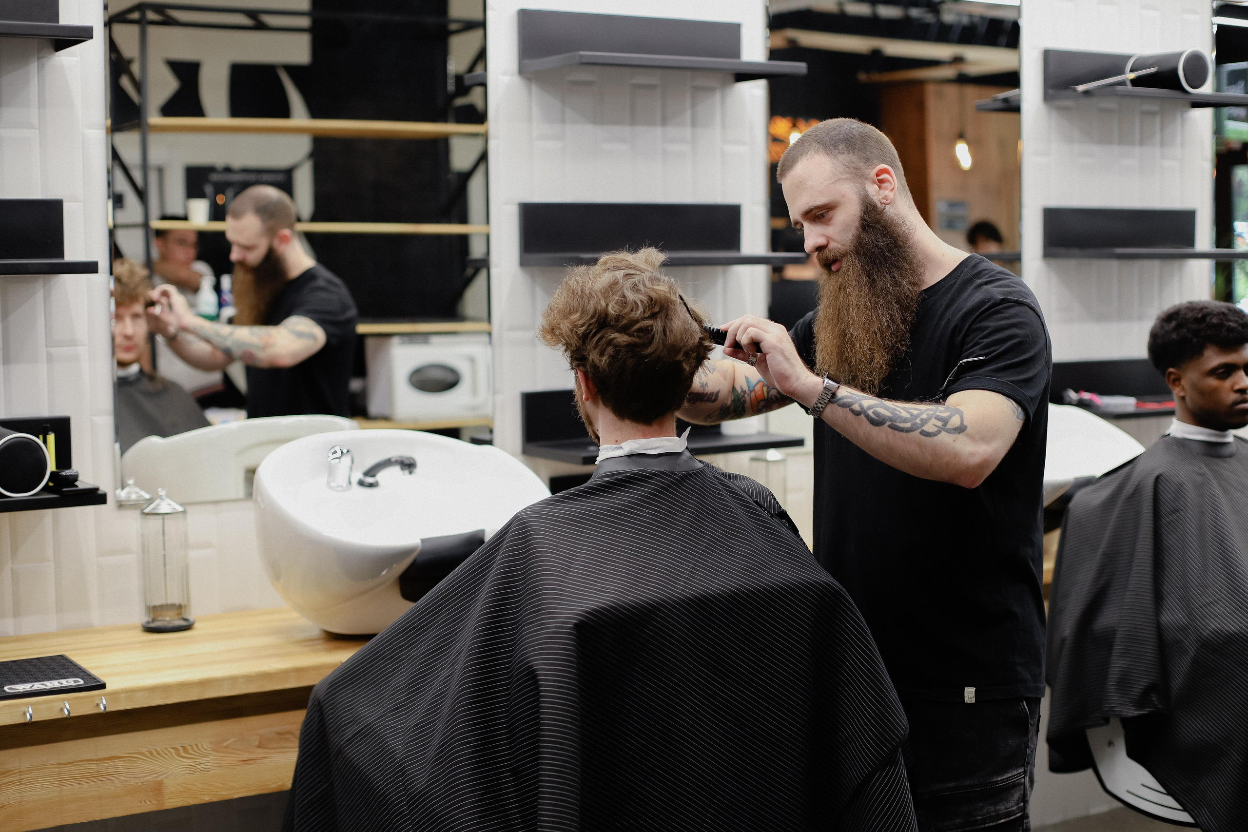 Барбершоп. Фотограф в Алматы и Москве Даша Пушкина