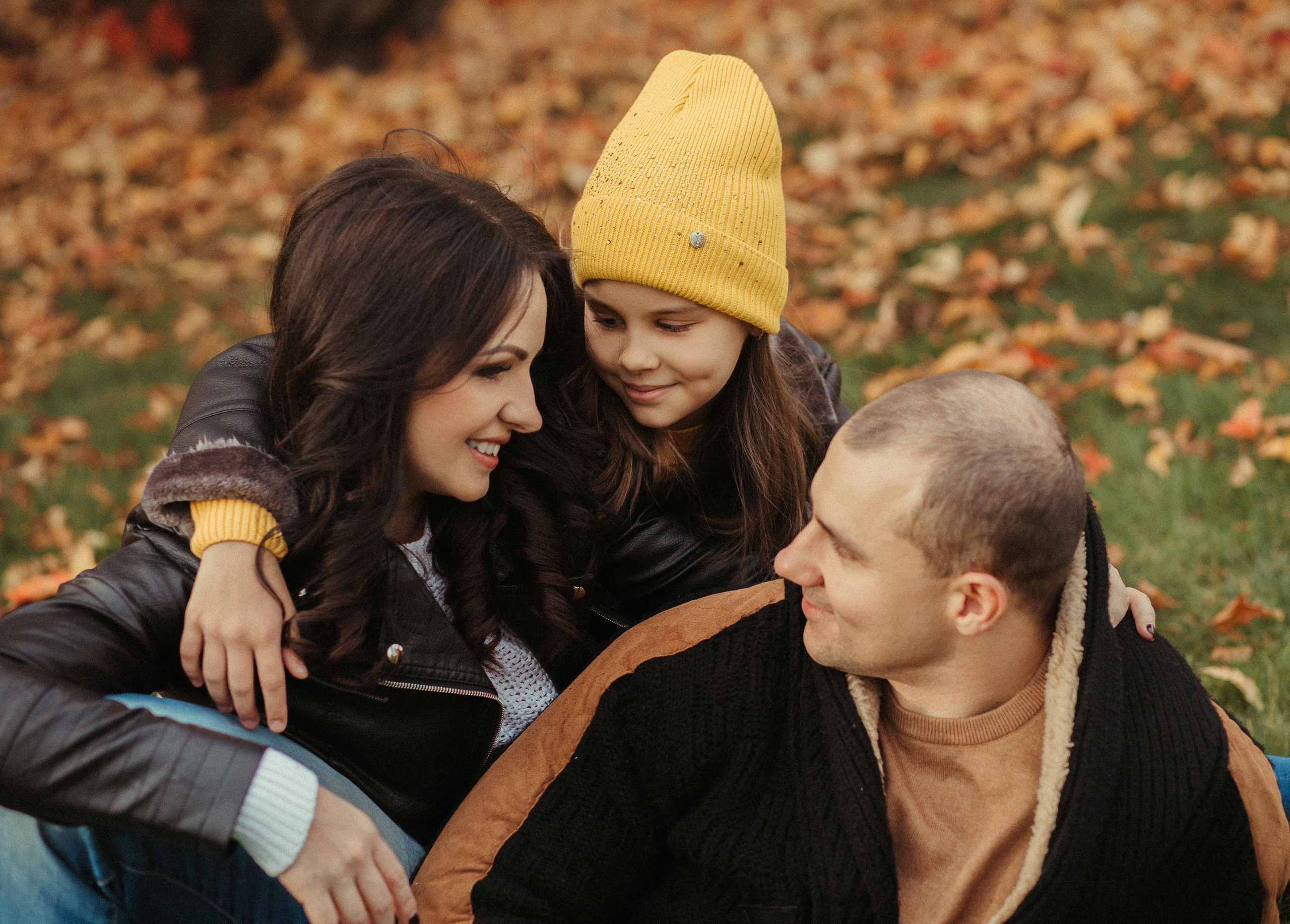 Наша теплая осень. Фотосъемка в Москве. Стильные портреты, уютные семейные съемки, романт