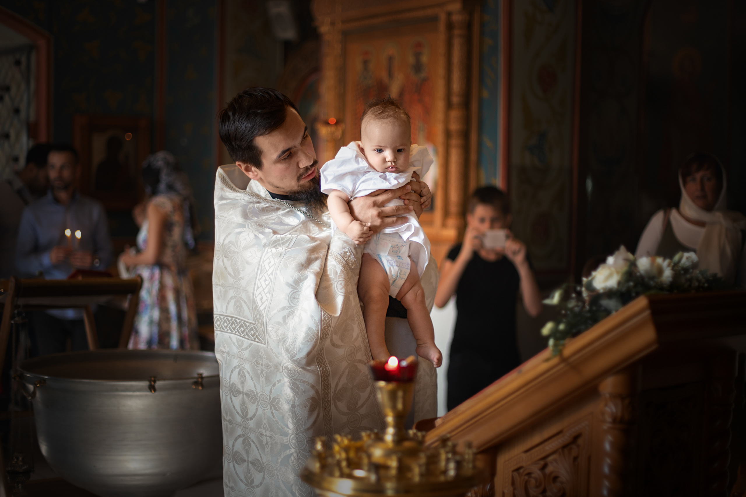В Храме. Фотограф Юлия Тягина Москва
