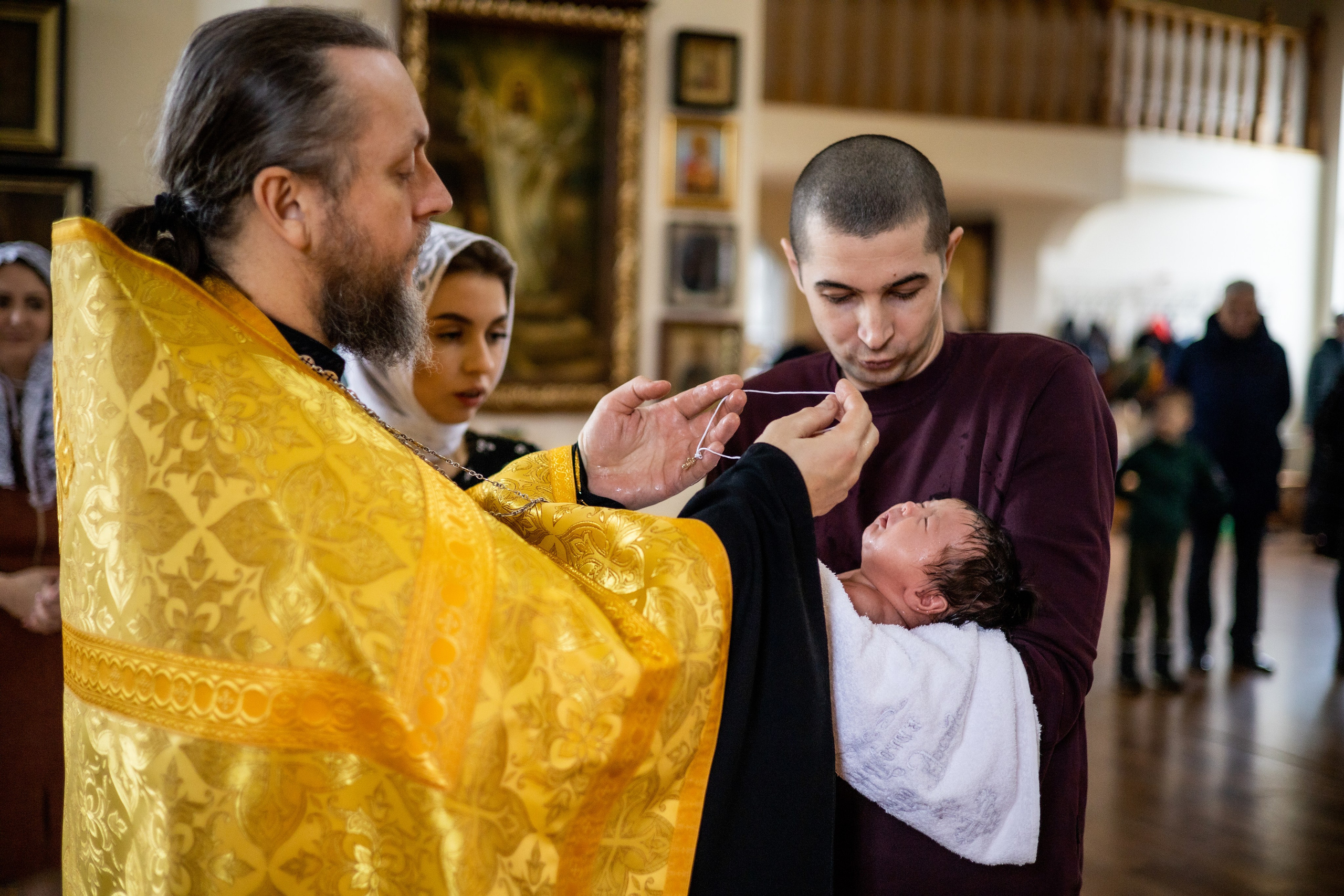 Крещение Николая. Фотограф Надежда Лукьянова