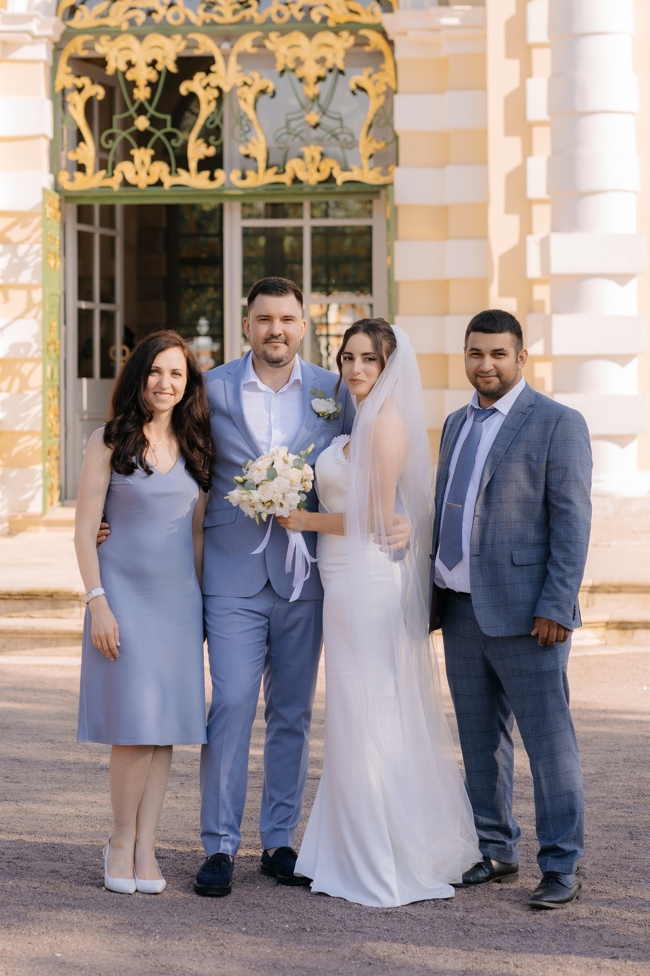 Свадебная фотосессия в Москве, парк Кусково. Свадебный фотограф в Москве Анна Полушина