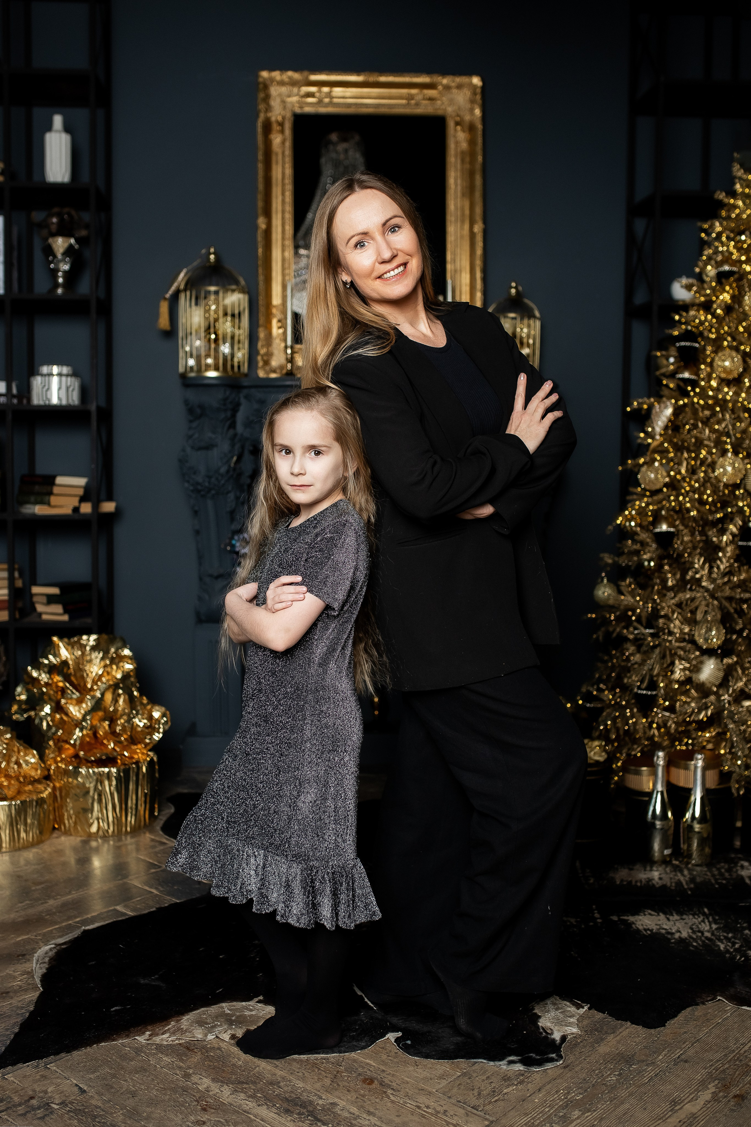 Лена, Юля и Полина! Новогоднее настроение. Профессиональный фотограф, Москва |Видное Елена Елизарова