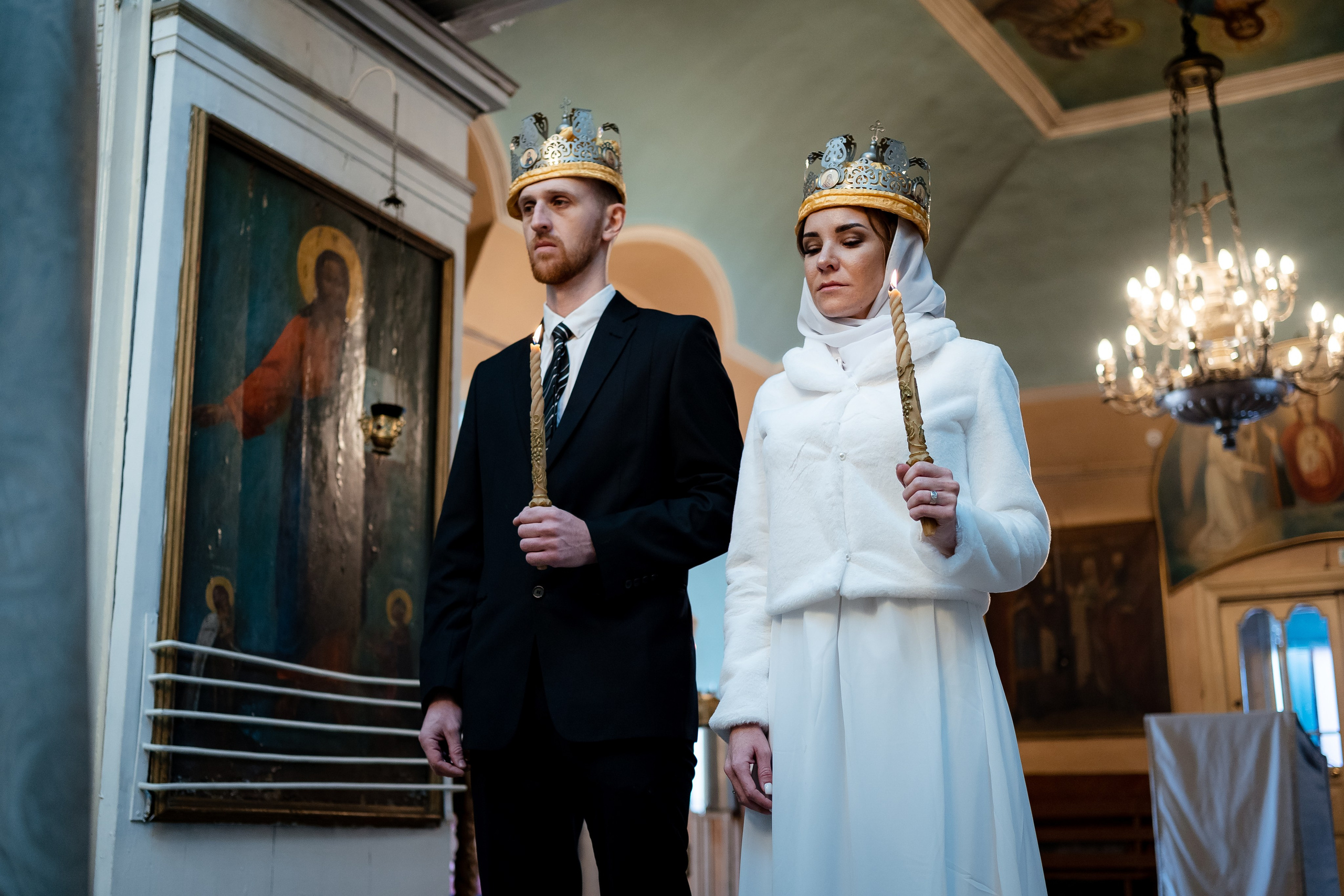 Венчание Анны и Олега. Семейный фотограф Варвара Сорока в городе Москве