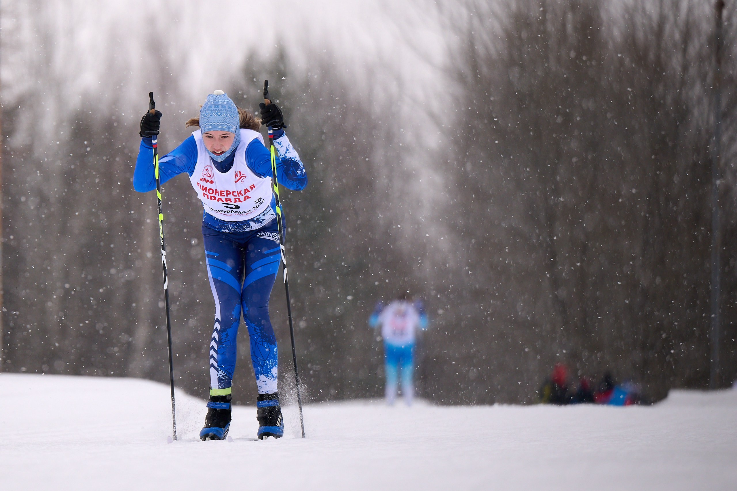Всероссийские соревнования по лыжным гонкам «Пионерская правда». Ижевс. Спортивный репортажный фотограф в Ижевске Сергей Мерзляков