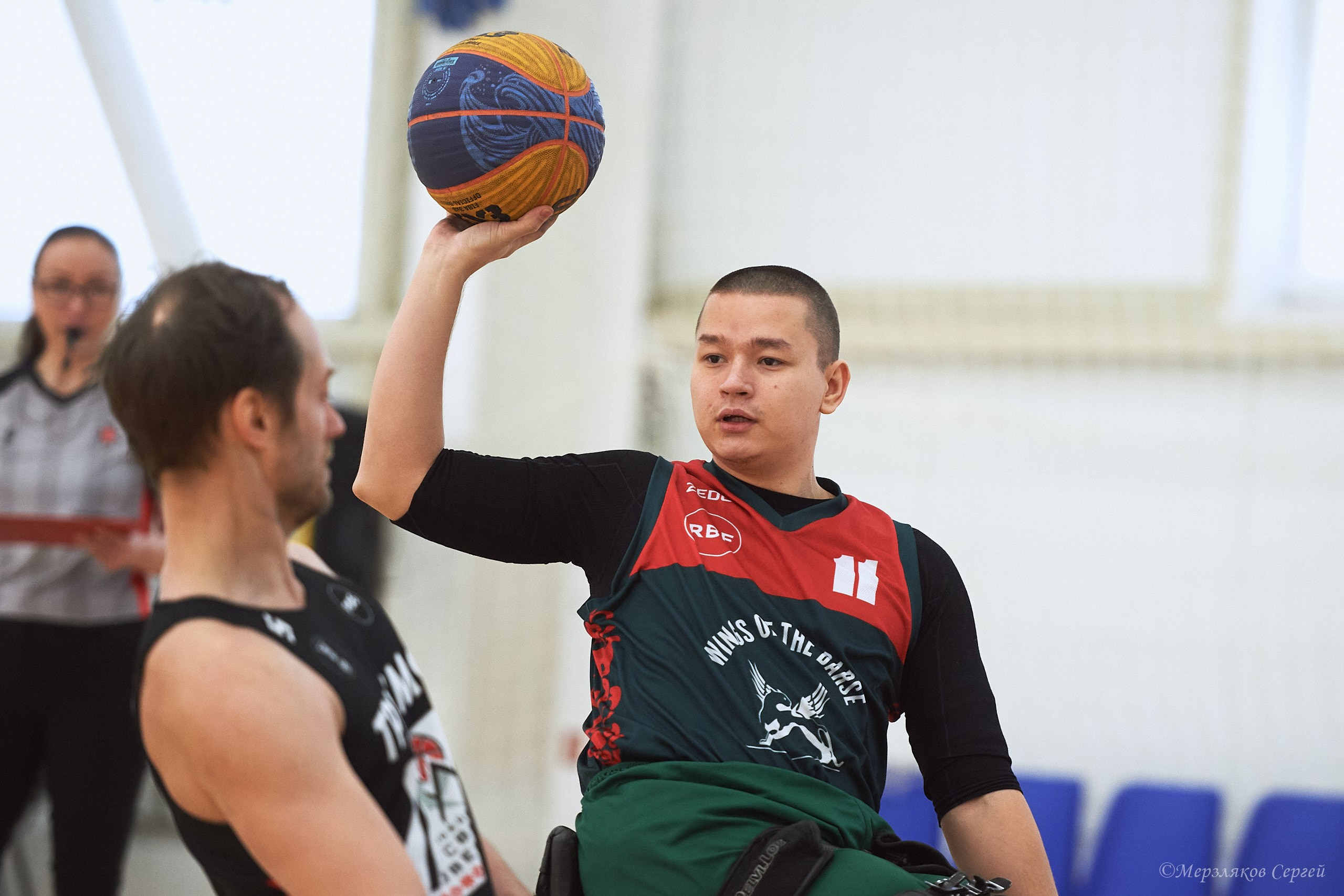 X традиционный Рождественский турнир по баскетболу на колясках. Ижевск. Спортивный репортажный фотограф в Ижевске Сергей Мерзляков