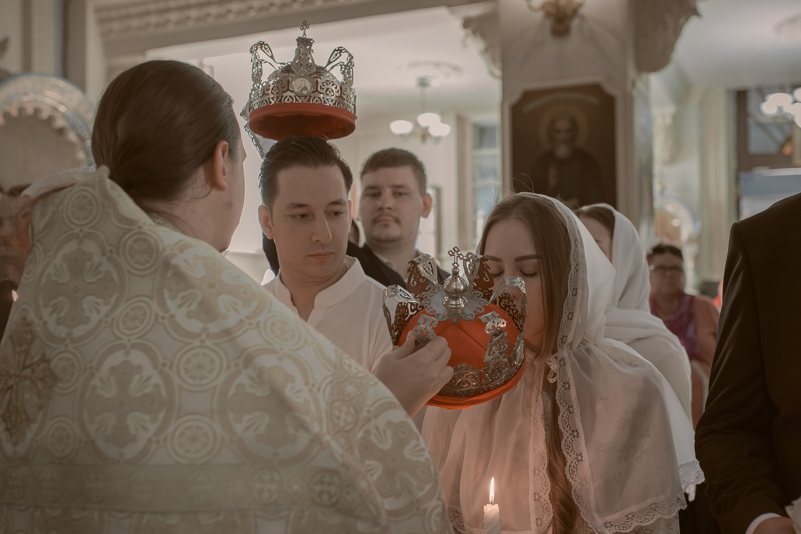 Венчание Артема и Снежаны. Фотограф на Крещение и Венчание в Ташкенте