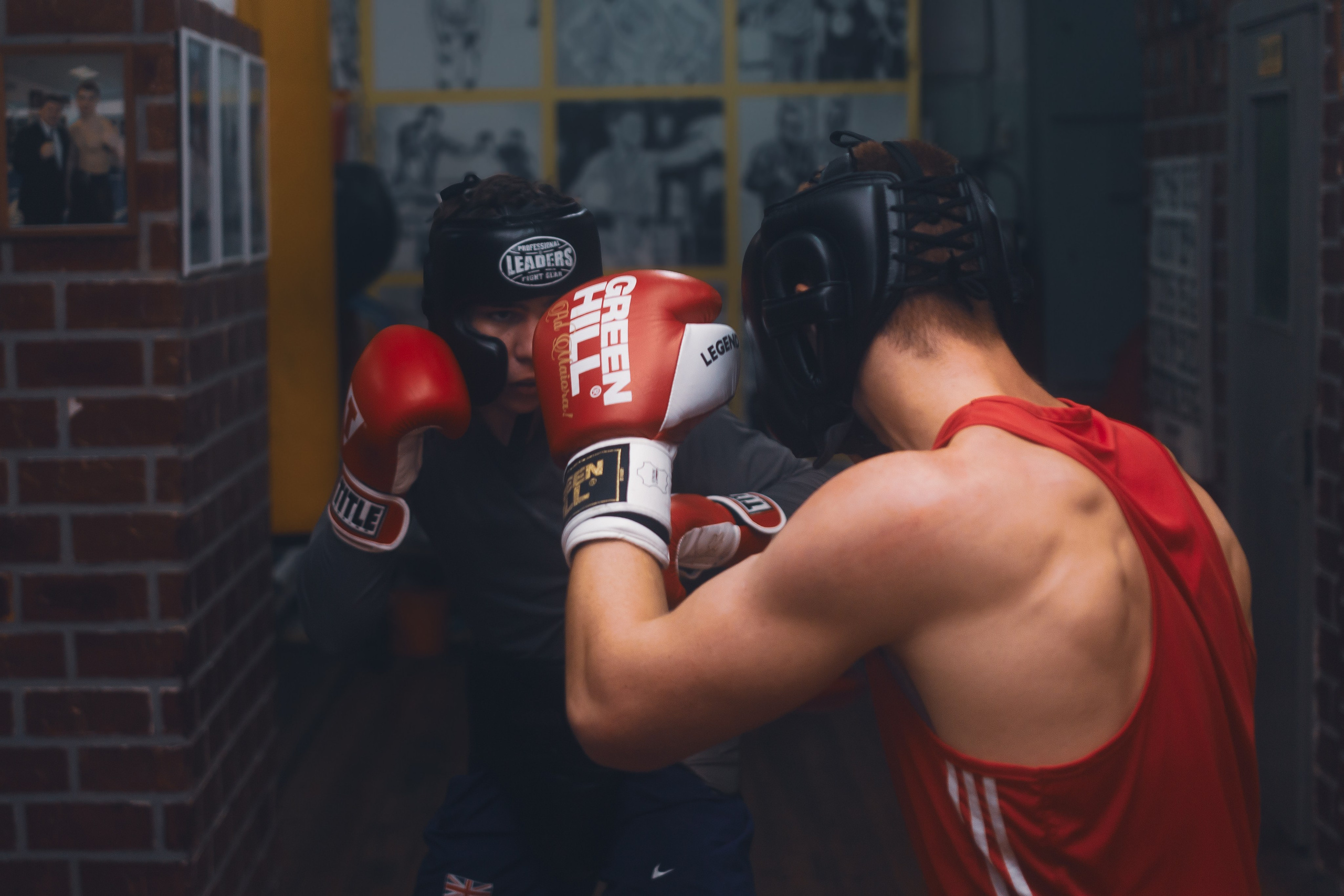 Тренировка по боксу в клубе Golden gloves Minsk