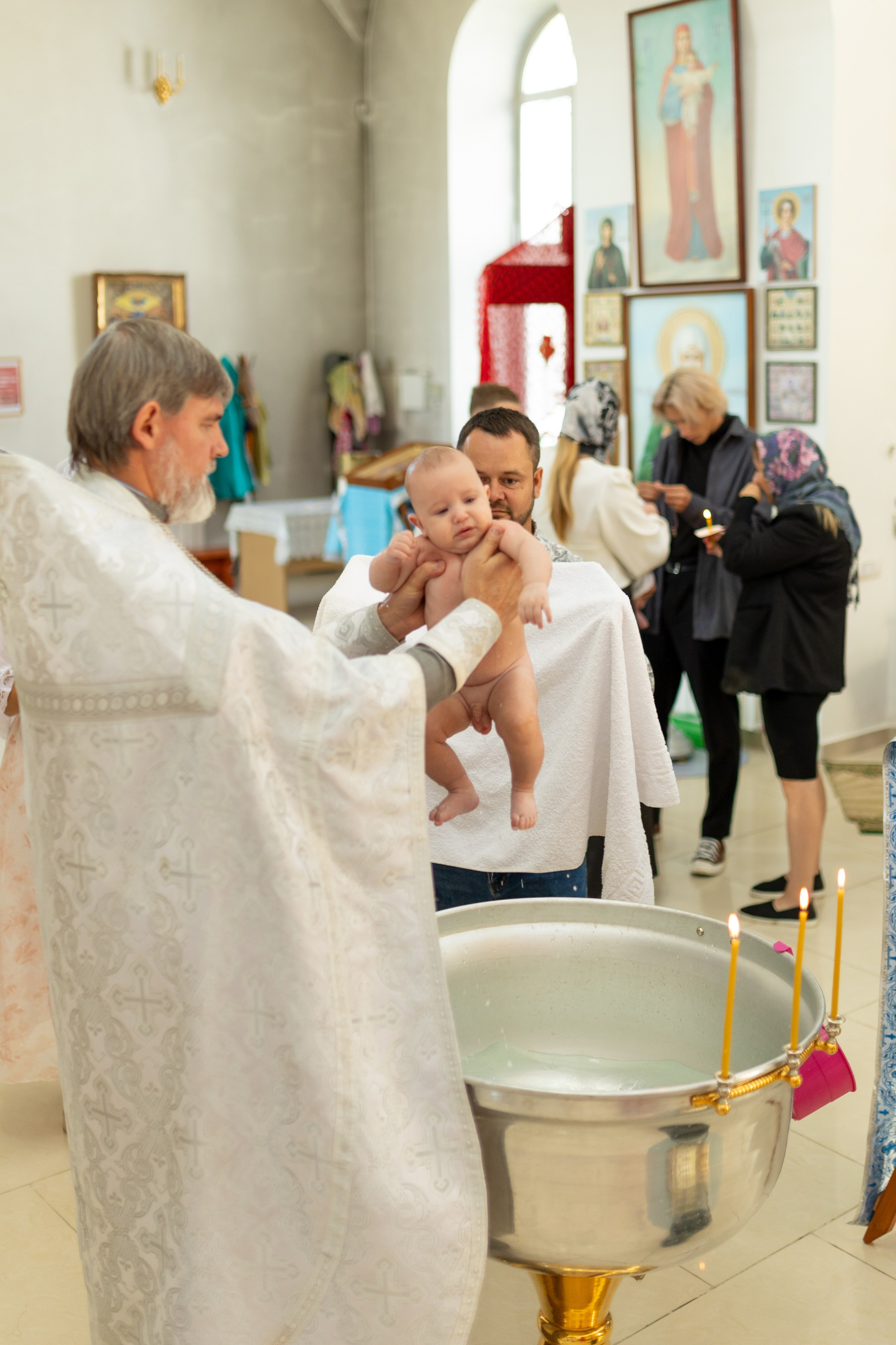 Крещение Артёма (все фото с таинсвта крещения). Фотограф новорожденных. Детский и семейный фотограф Марьяна Юдина