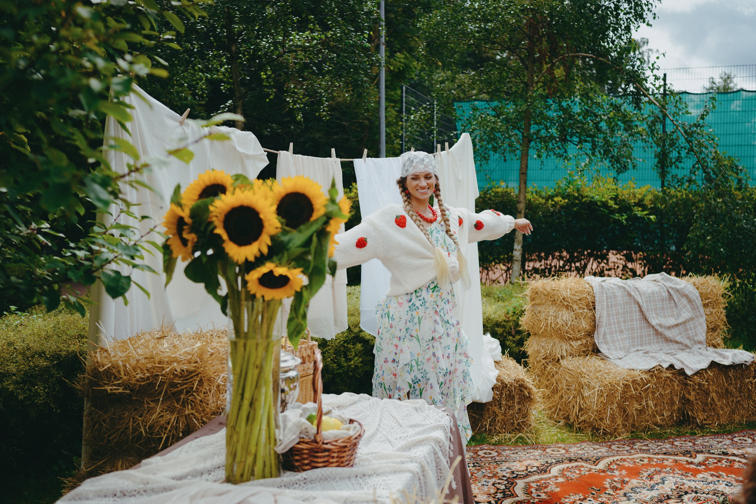 Корпоратив летом под открытым небом. Komonev