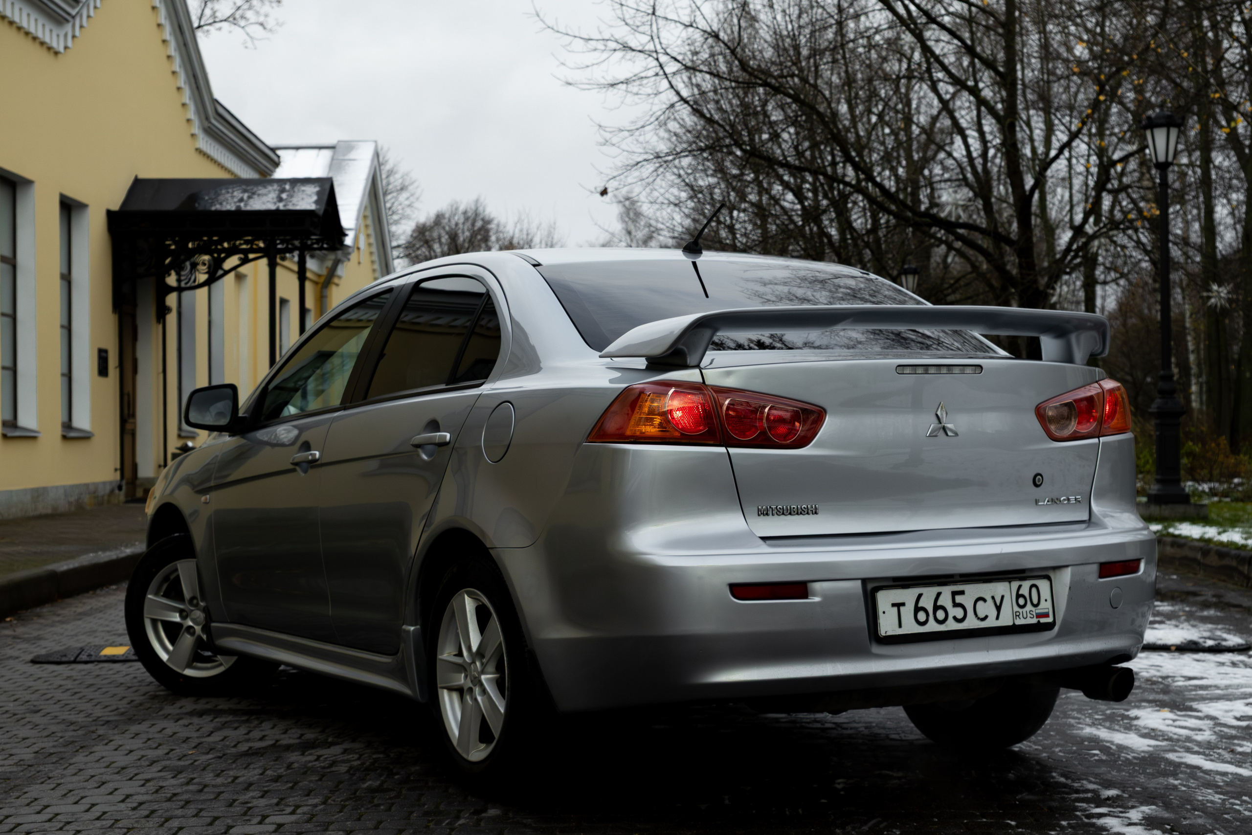 Mitsubishi Lancer X. Photo-nk
