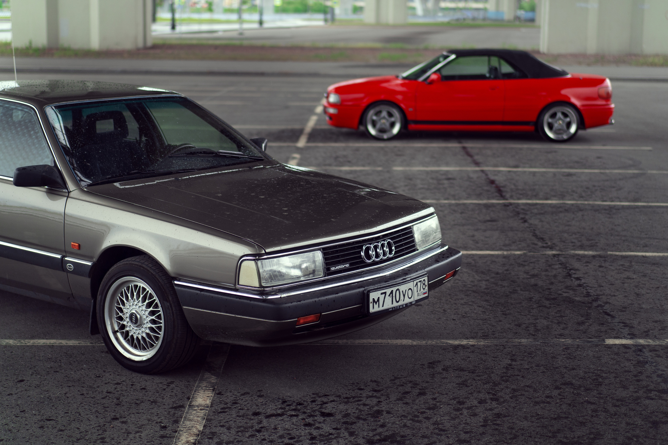 Audi 200 Turbo Quattro и Audi Cabriolet