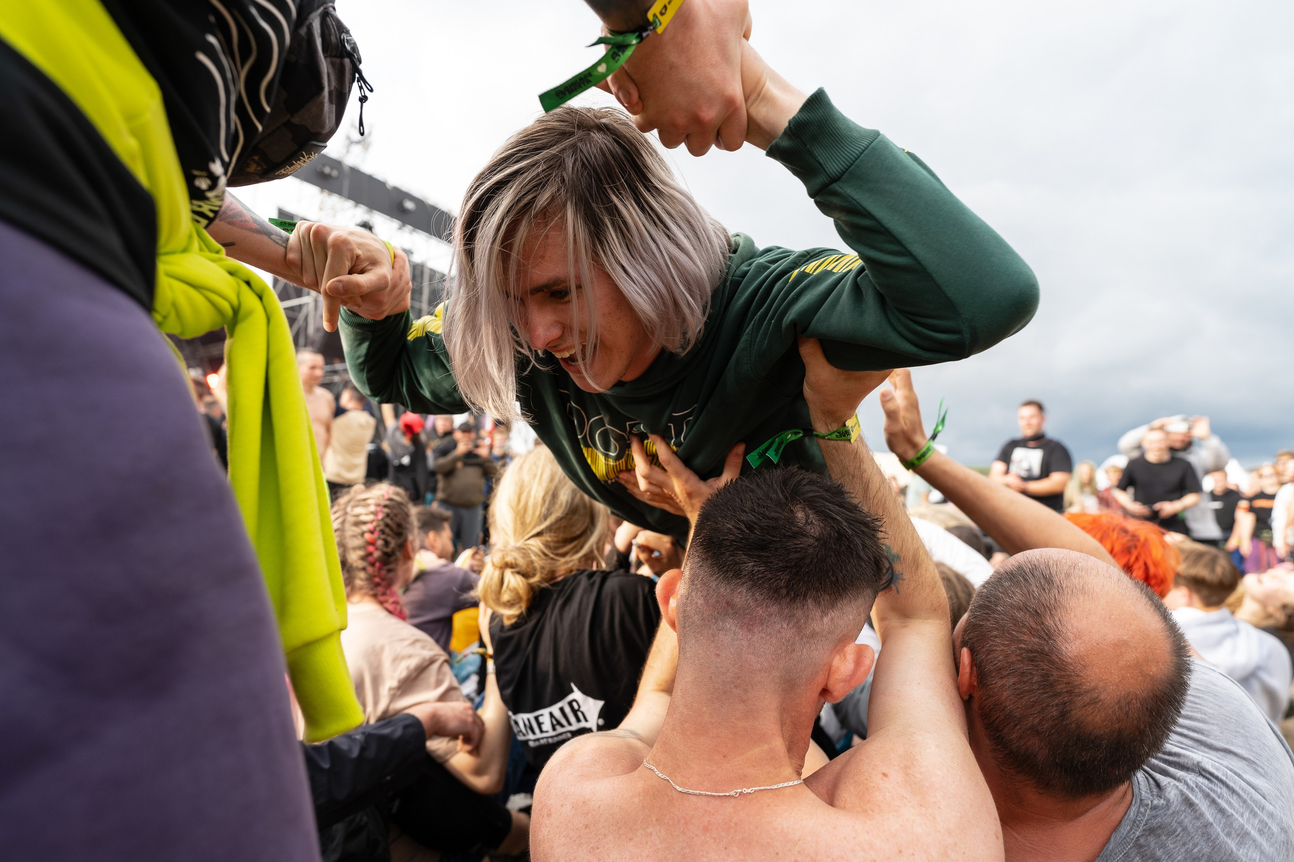 Фотографии музыкального фестиваля Дикая Мята 2025. Фотограф Николай Прокофьев модельные тесты в Москве