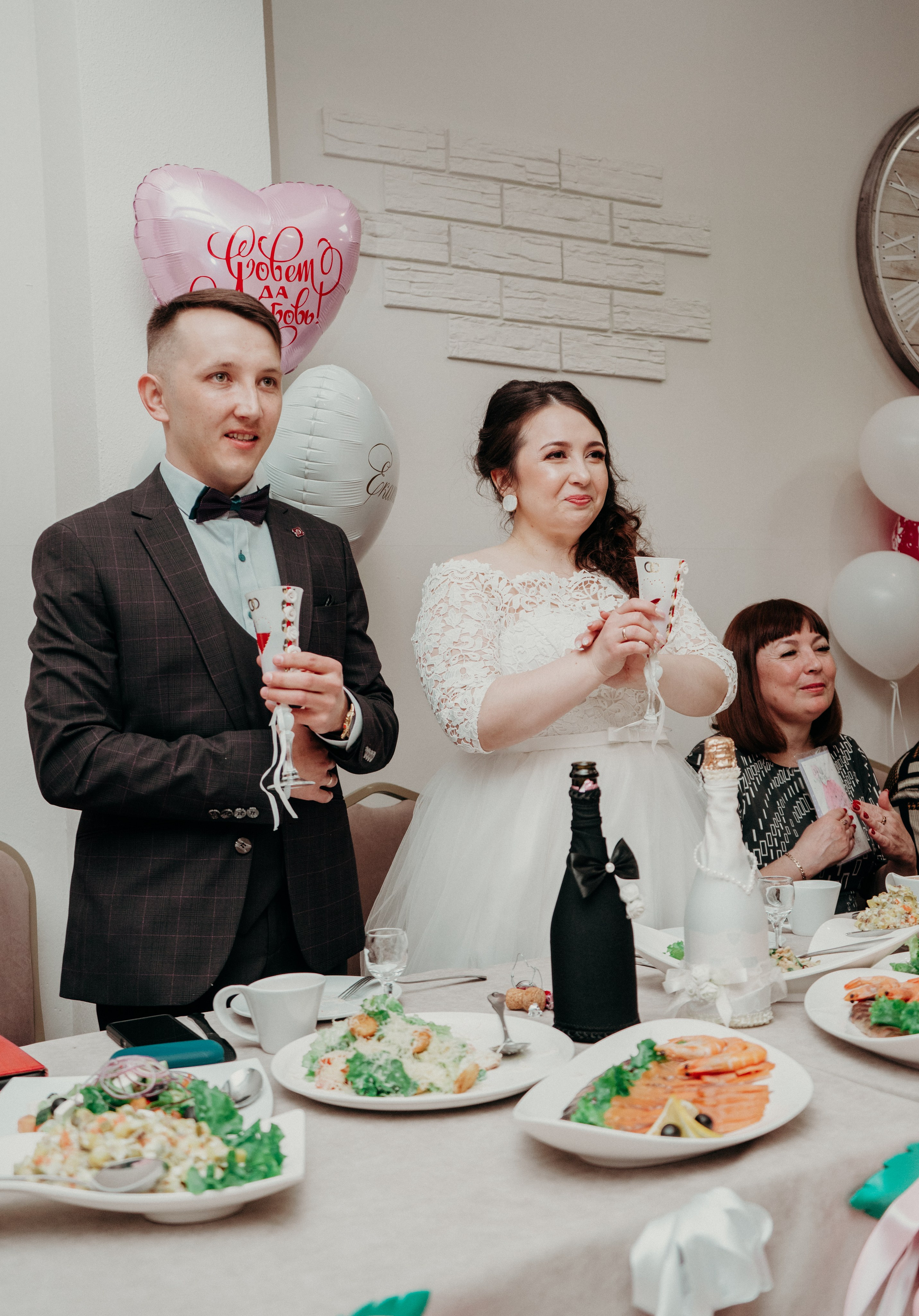 Фотографии с свадебного банкета Якова и Екатерины. Фотограф в Улан-Удэ. Свадебный фотограф в Улан-Удэ