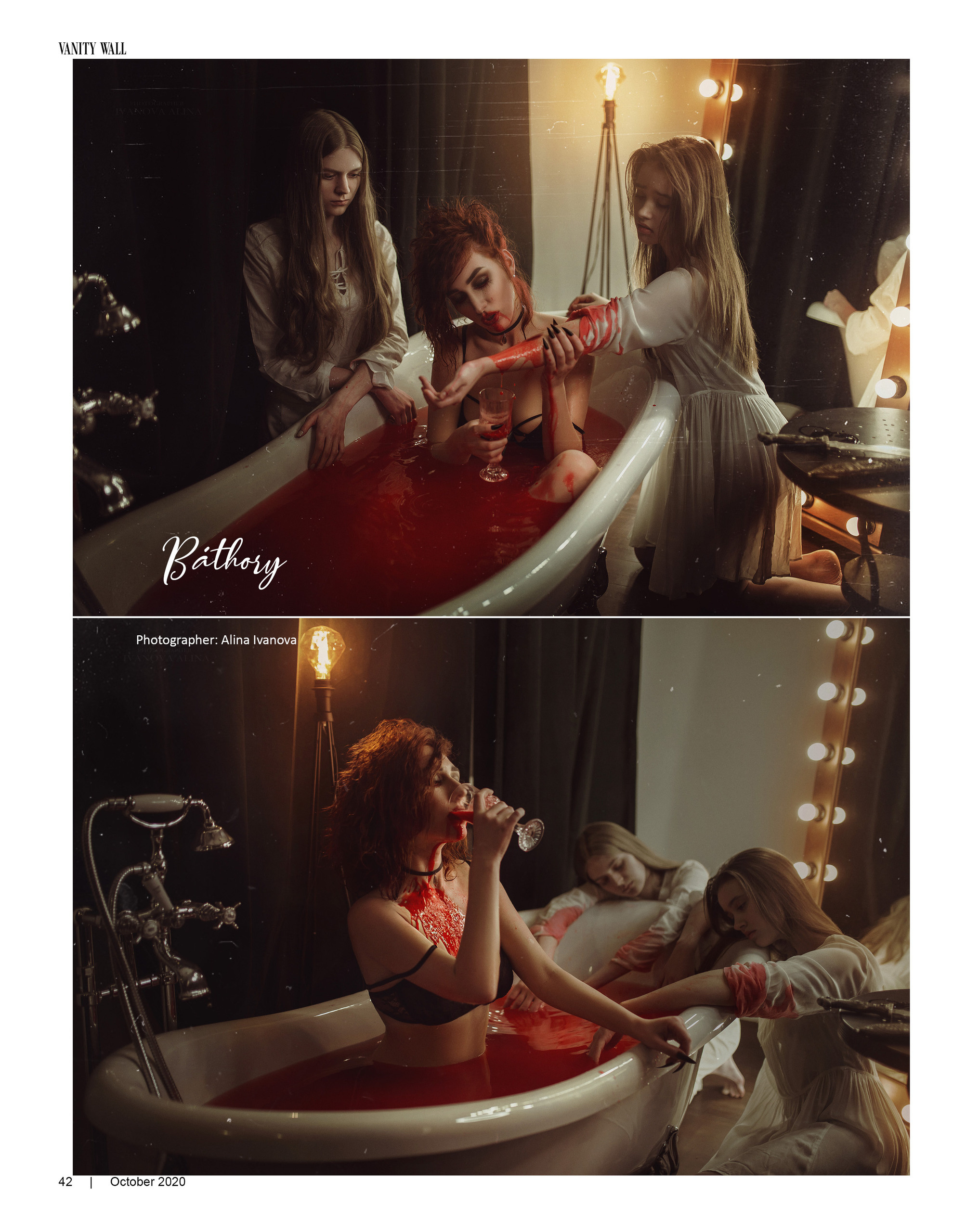 Vanity Wall Magazine: HALLOWEEN EDITION Issue 10 — September 11, 2020. Свадебный и портретный фотограф Алина Иванова. Екатеринбург-Москва