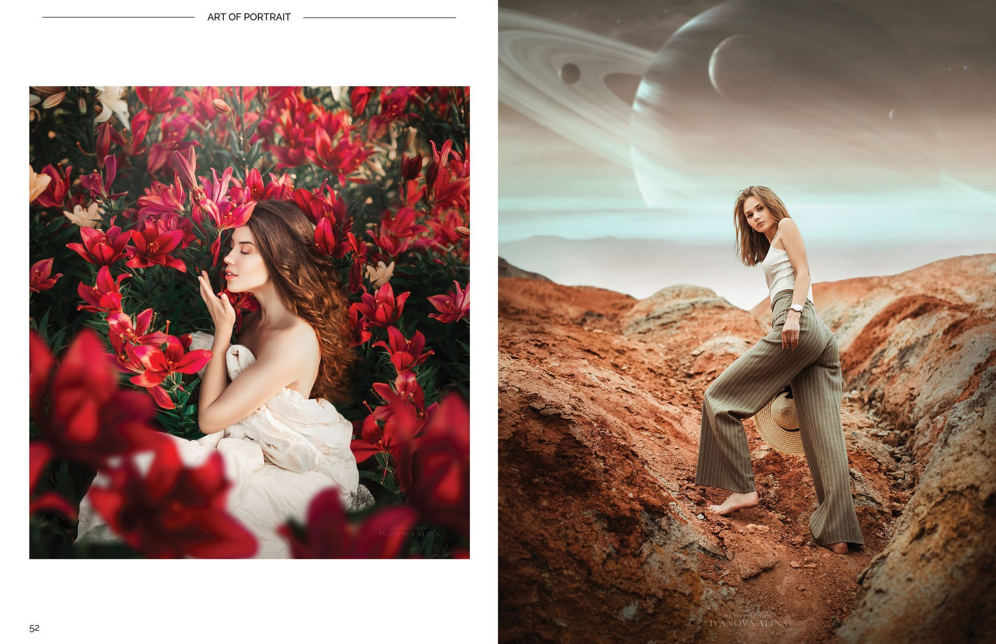 Art of Portrait — Issue 45 pt.8 September 2020. Свадебный и портретный фотограф Алина Иванова. Екатеринбург-Москва