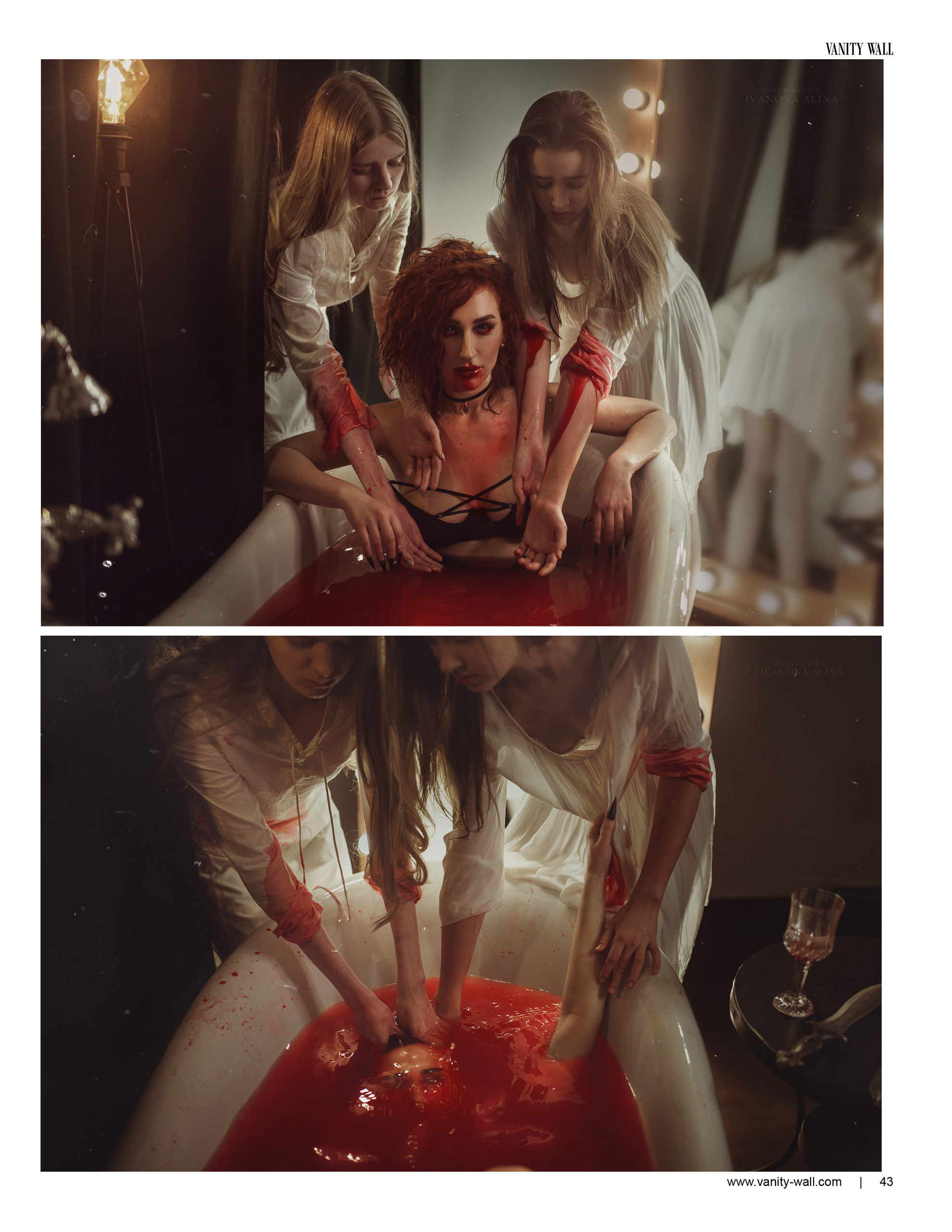 Vanity Wall Magazine: HALLOWEEN EDITION Issue 10 — September 11, 2020. Свадебный и портретный фотограф Алина Иванова. Екатеринбург-Москва