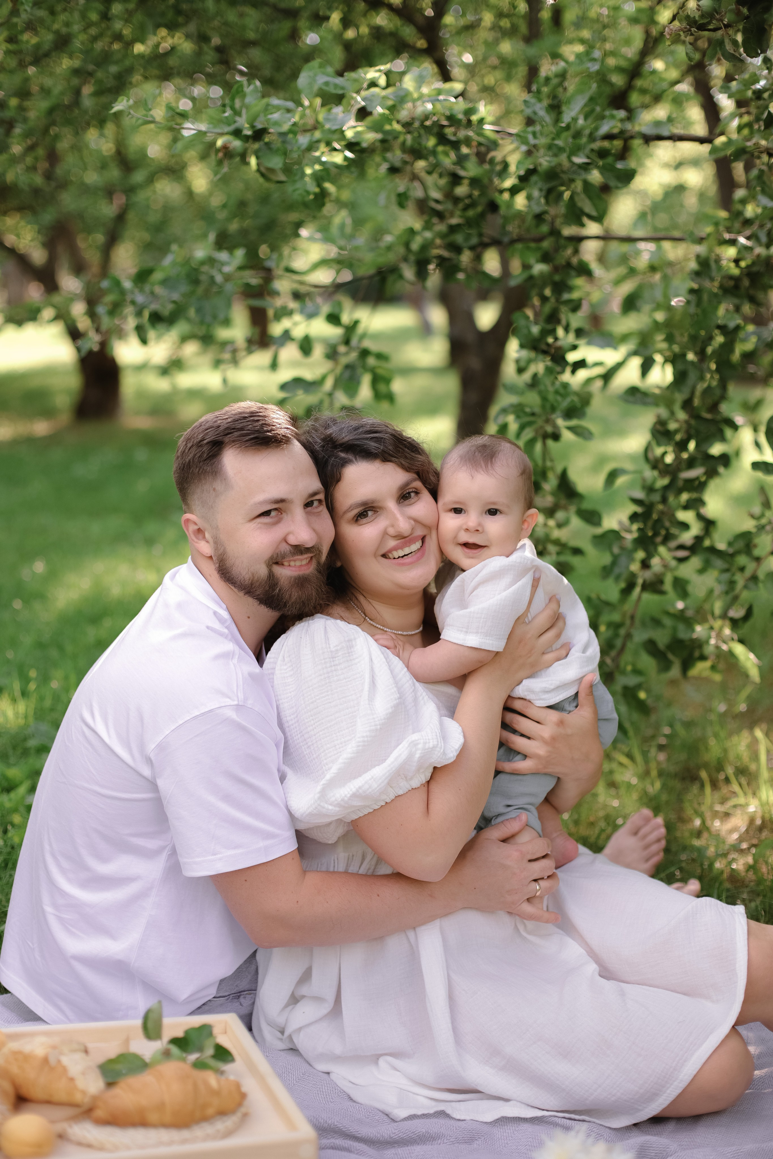Пикник: Саша, Алёна, Прохор и Миша. Свадебный, семейный и детский фотограф в Люберцах Зайцева Анастасия