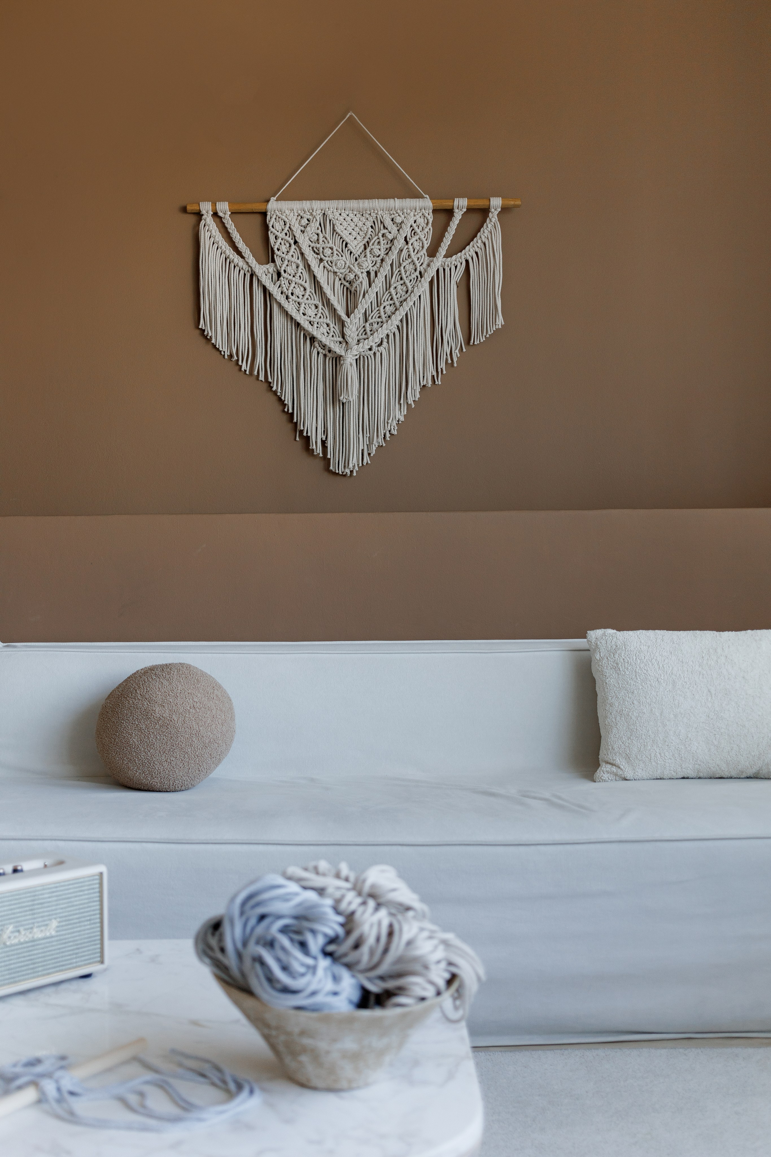 Каталожная съёмка панно в технике макраме. КОНТЕНТ ФОТОГРАФ