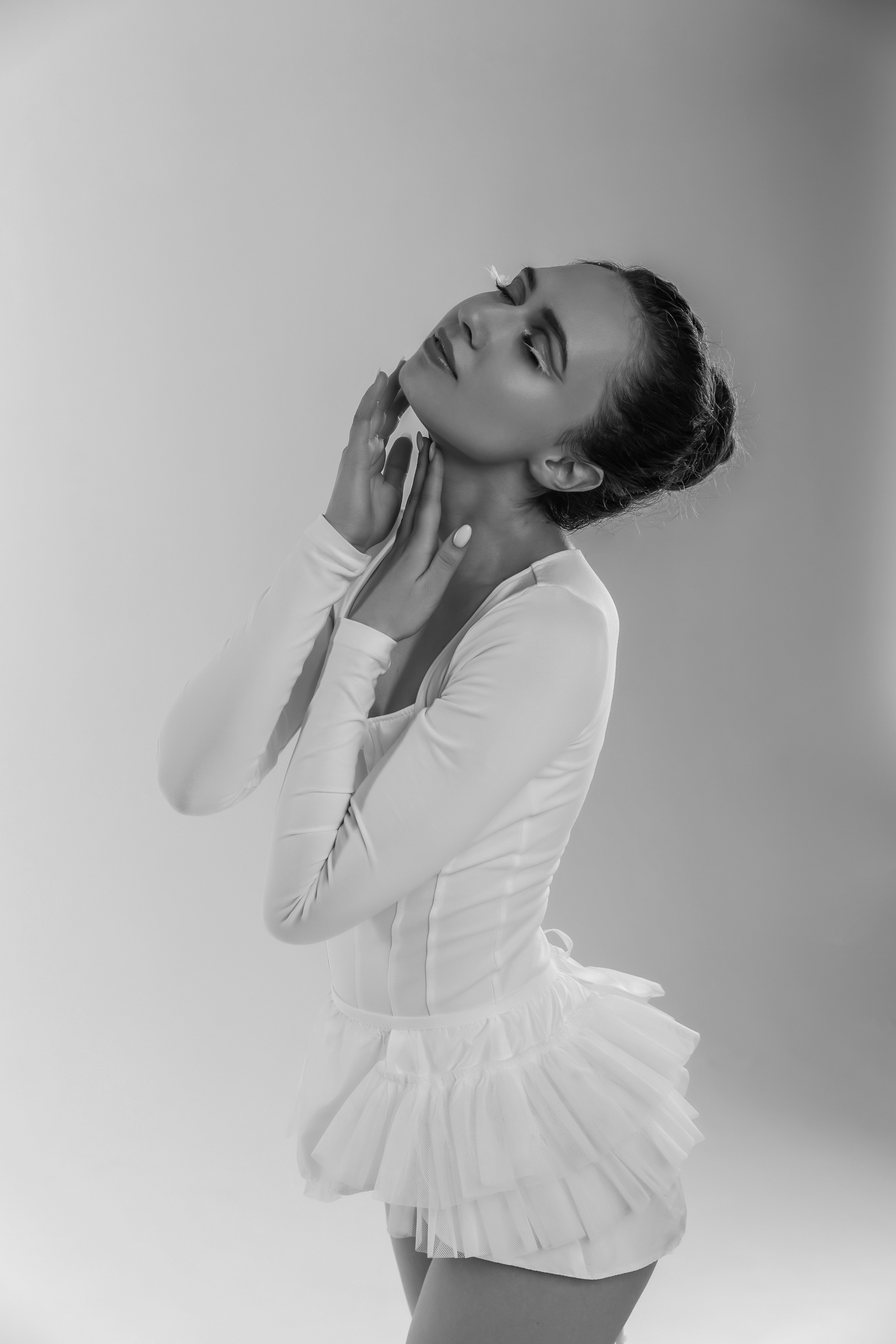 Женская фотосессия на циклораме. Семейный и женский фотограф в Москве Надежда Воробьева