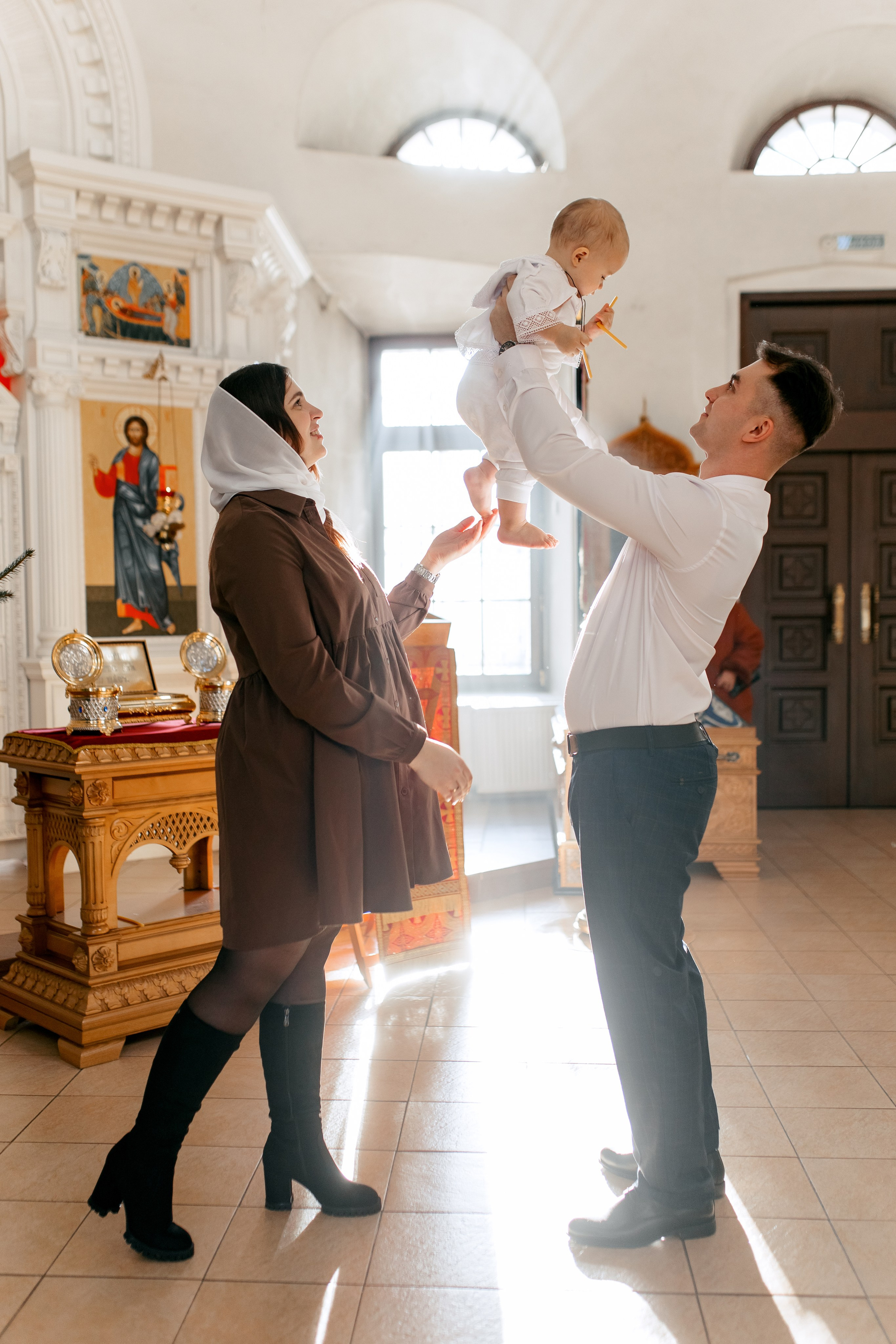Крещение Тимофея. Свадебный и семейный фотограф в Туле и области Маша Костина