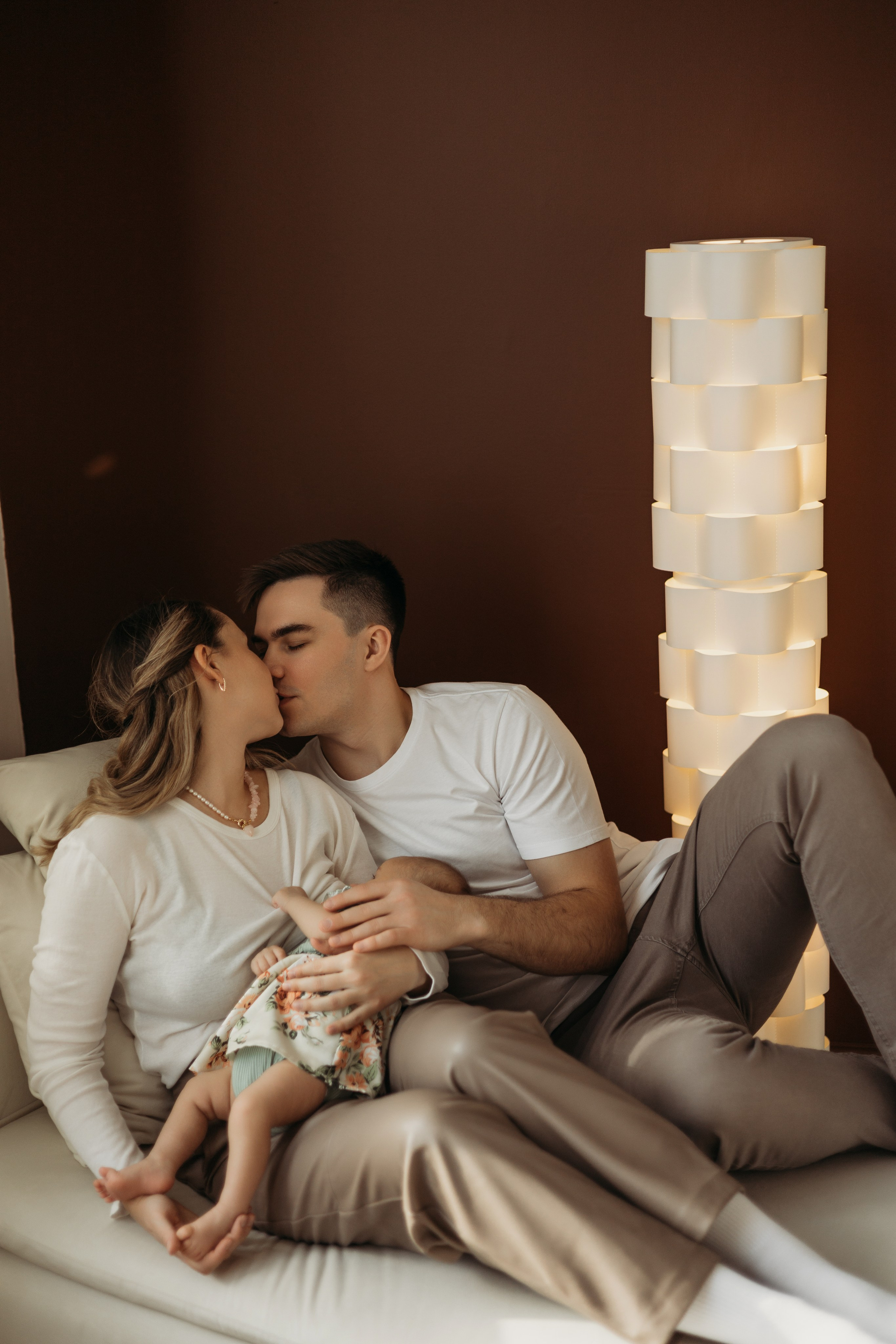 Семейная с малышкой. Самый теплый фотограф в Краснодаре Рябоконь Ксения