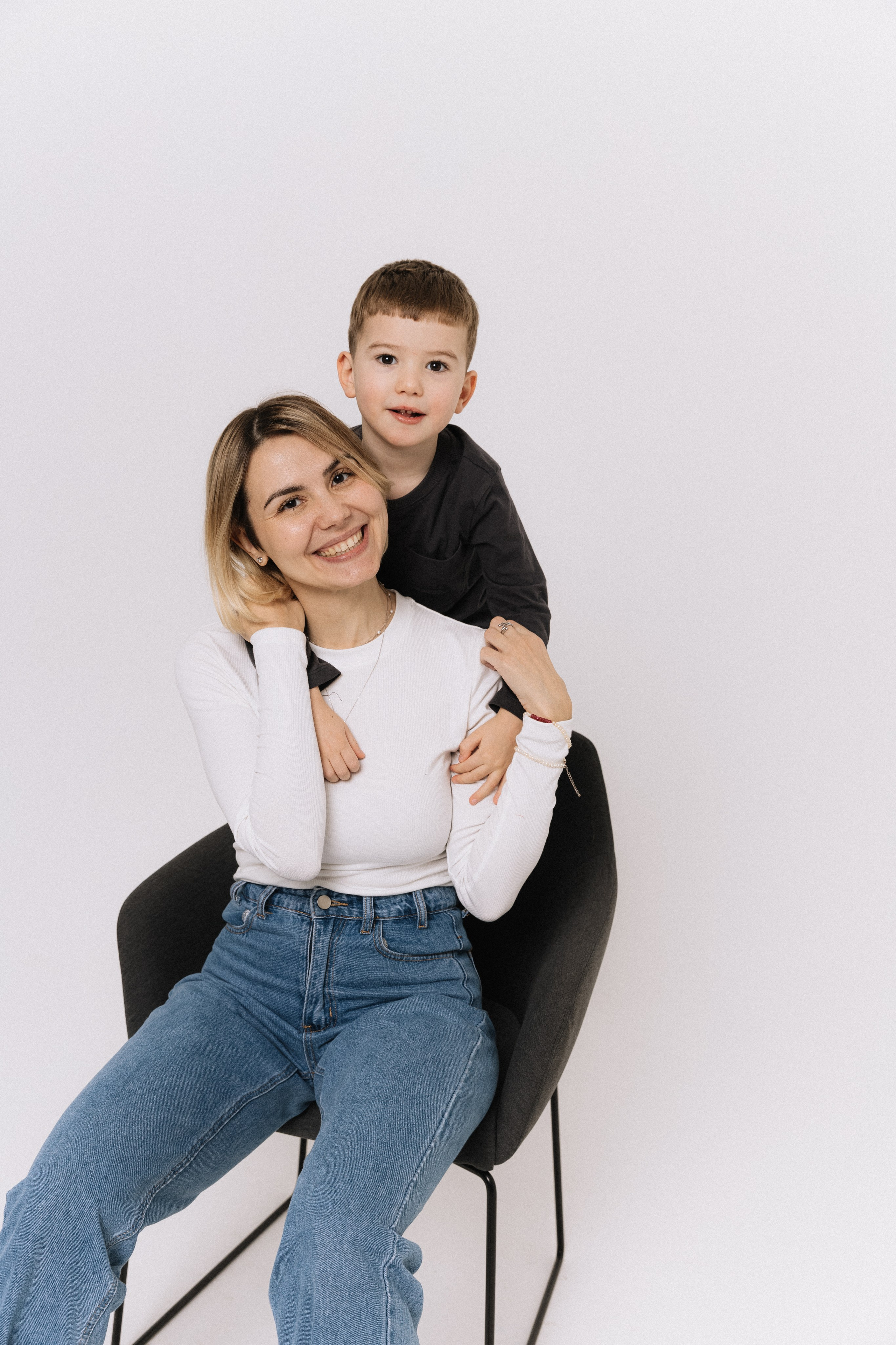 Лена, Леша и Миша. Фотограф и коллажист Ольга Шереметьева