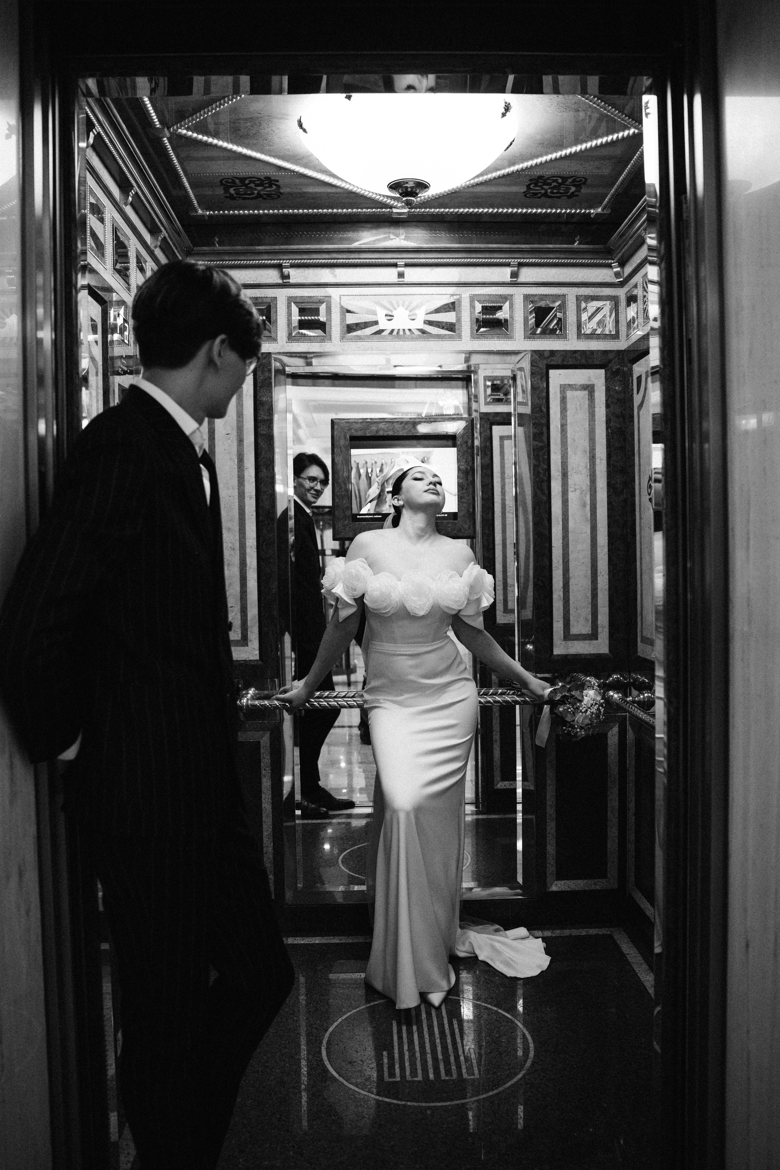 Свадебная фотосессия в гостинице Украина