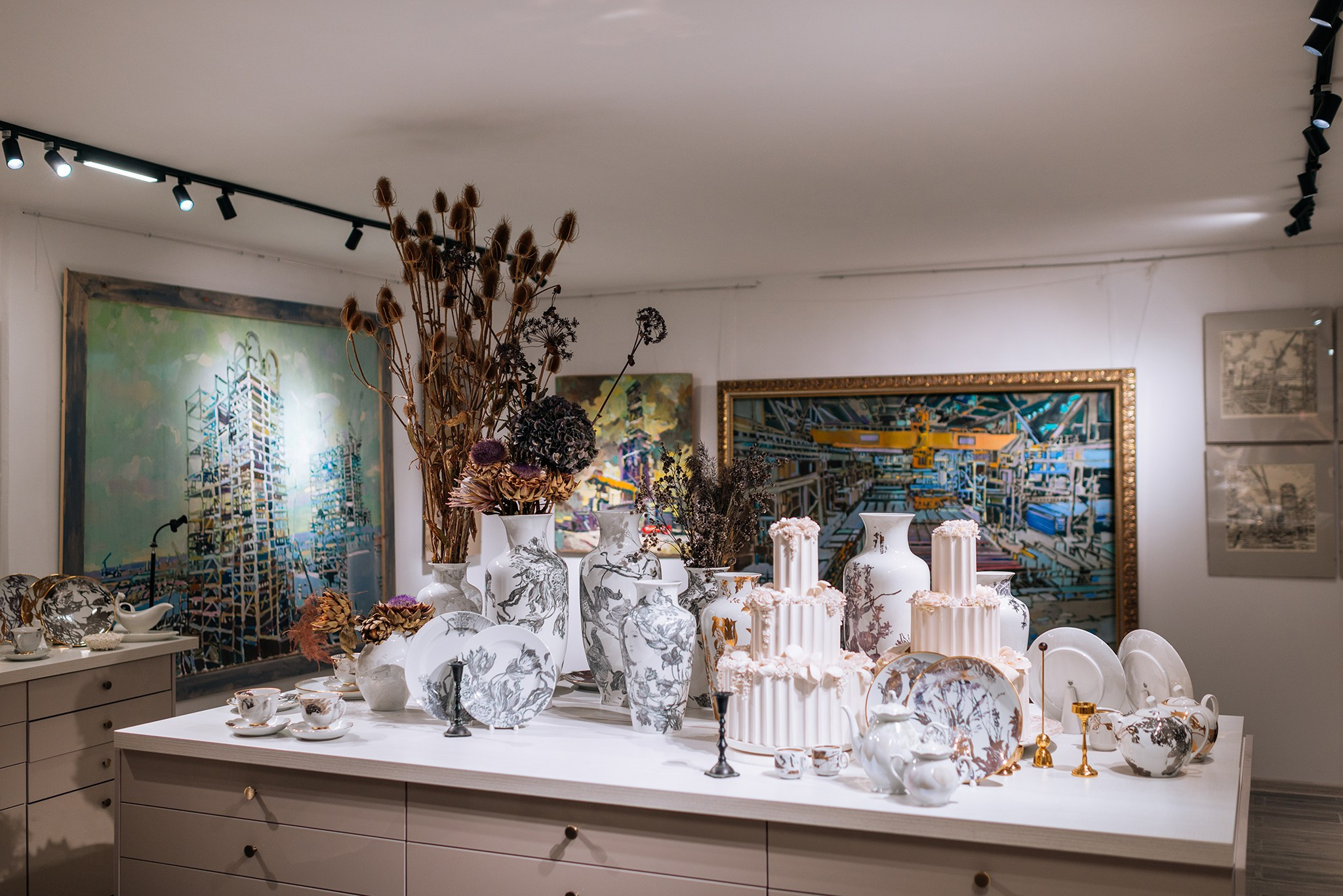 Экскурсия в галерею Зинаиды Юсовой. Декабрь 25. Репортажный фотограф в Санкт-Петербурге Анастасия Клёпова