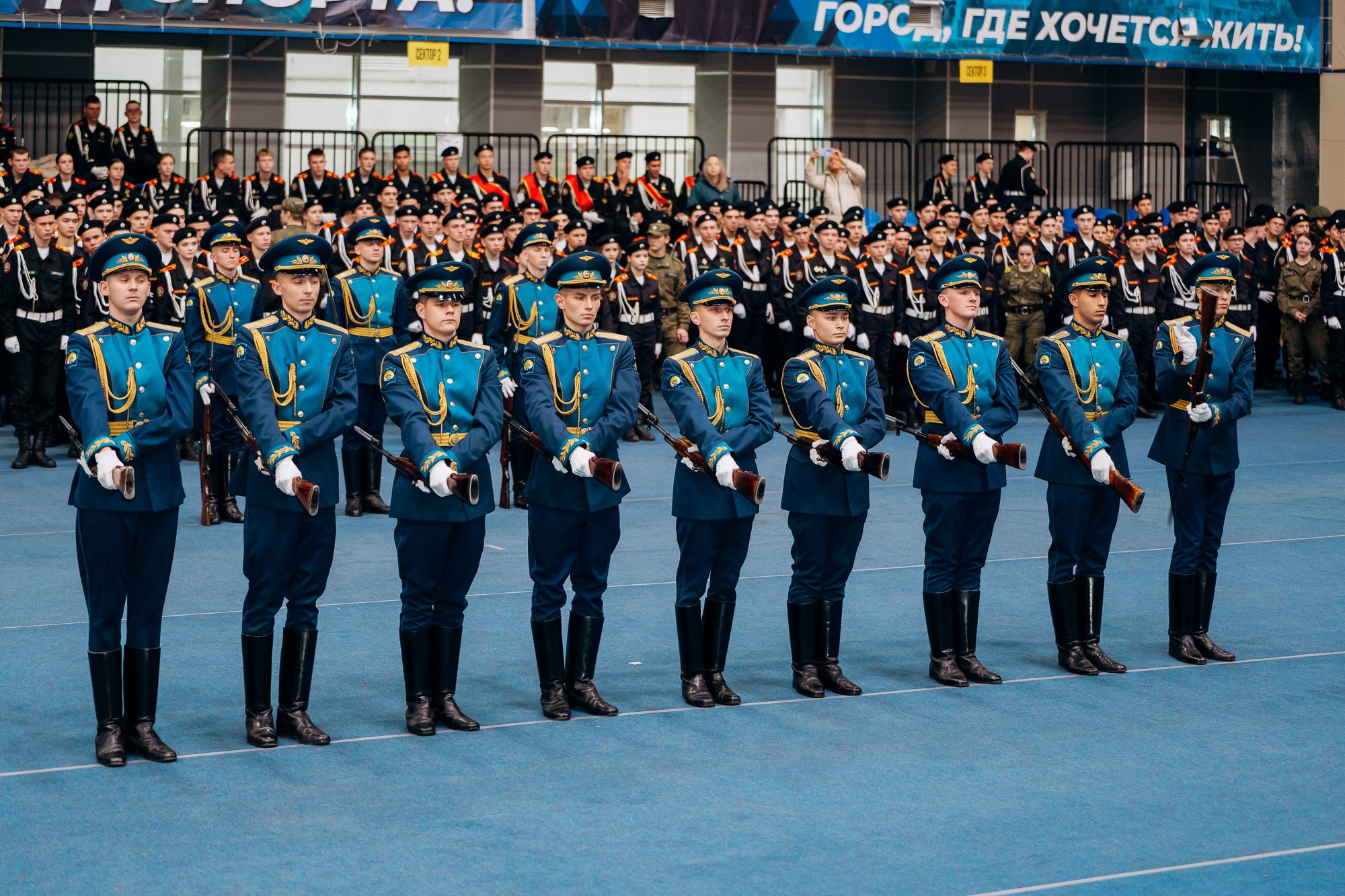 Принятие присяги кадетами. Свадебный и репортажный фотограф в Ярославле Евгений Сальников