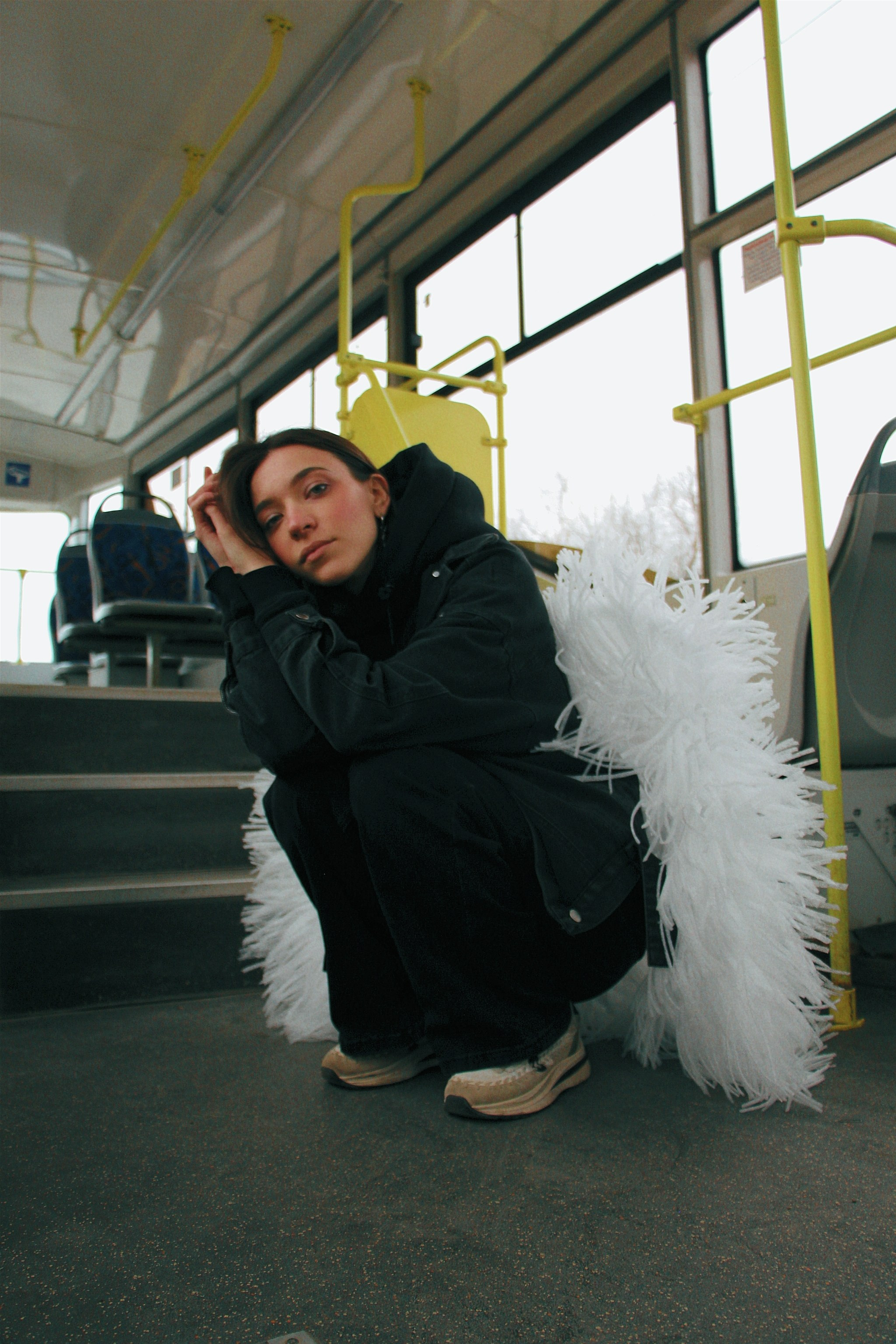 Ангел София в трамвае…. Творческая, семейная Фотосъемка ДоброДарова Елена Омск