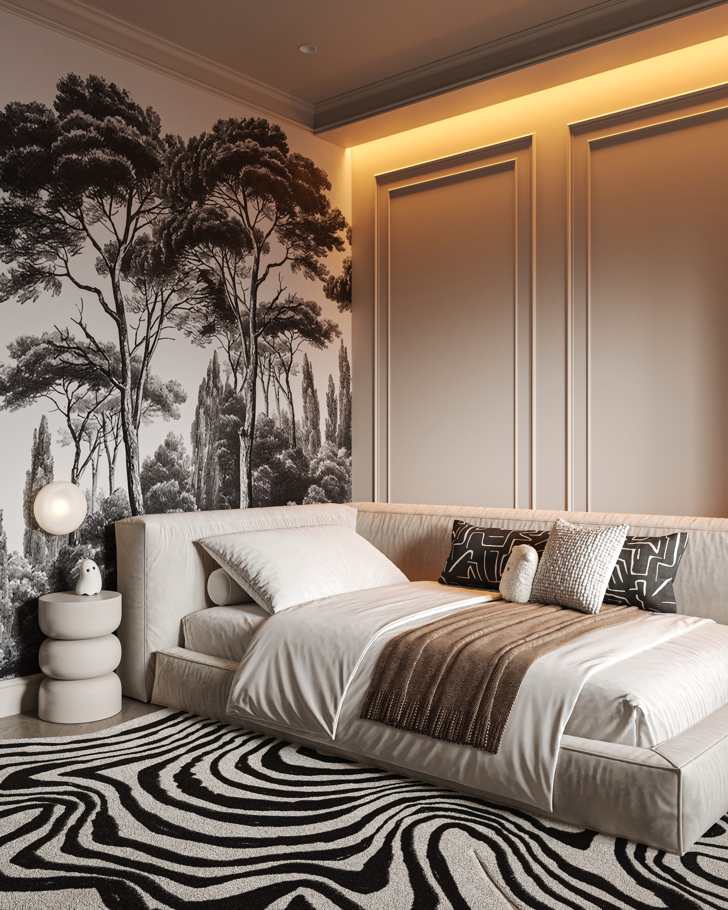 Детская ЖК «Континенталь». 3D визуализация интерьера Надежда Соколова