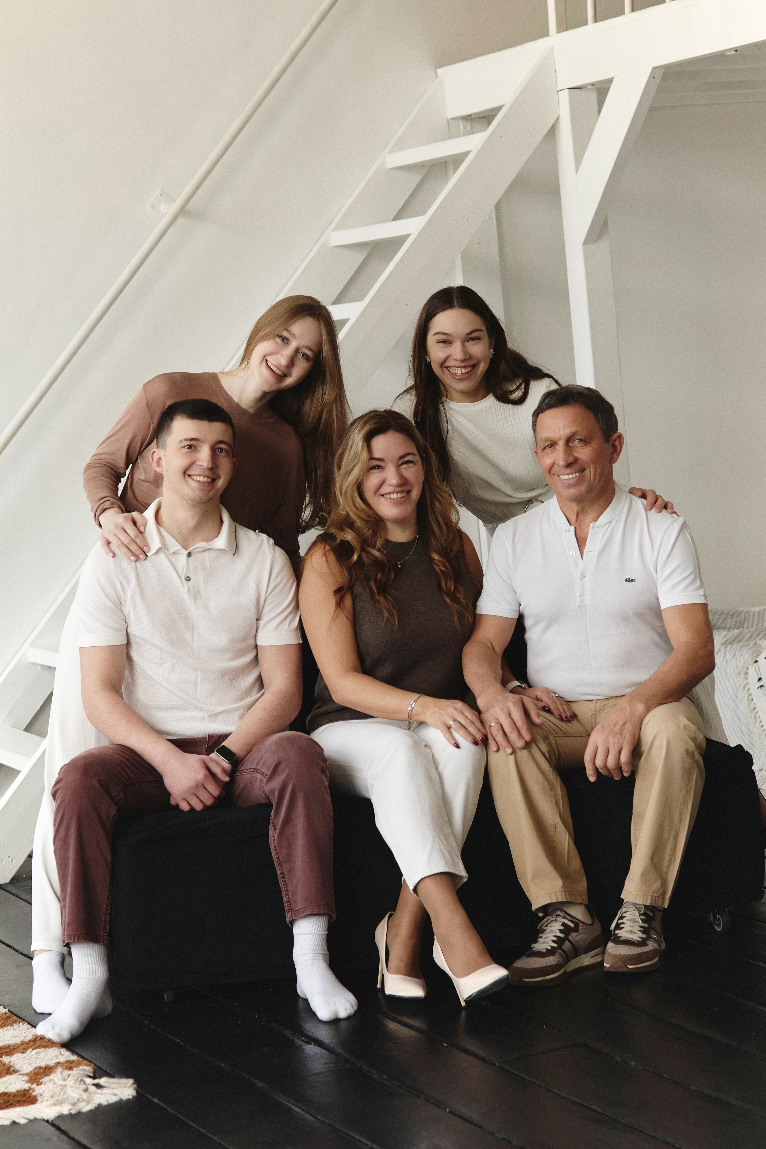 Надежда, Николай и их семья. Фотограф в Екатеринбурге Мария Черноскутова