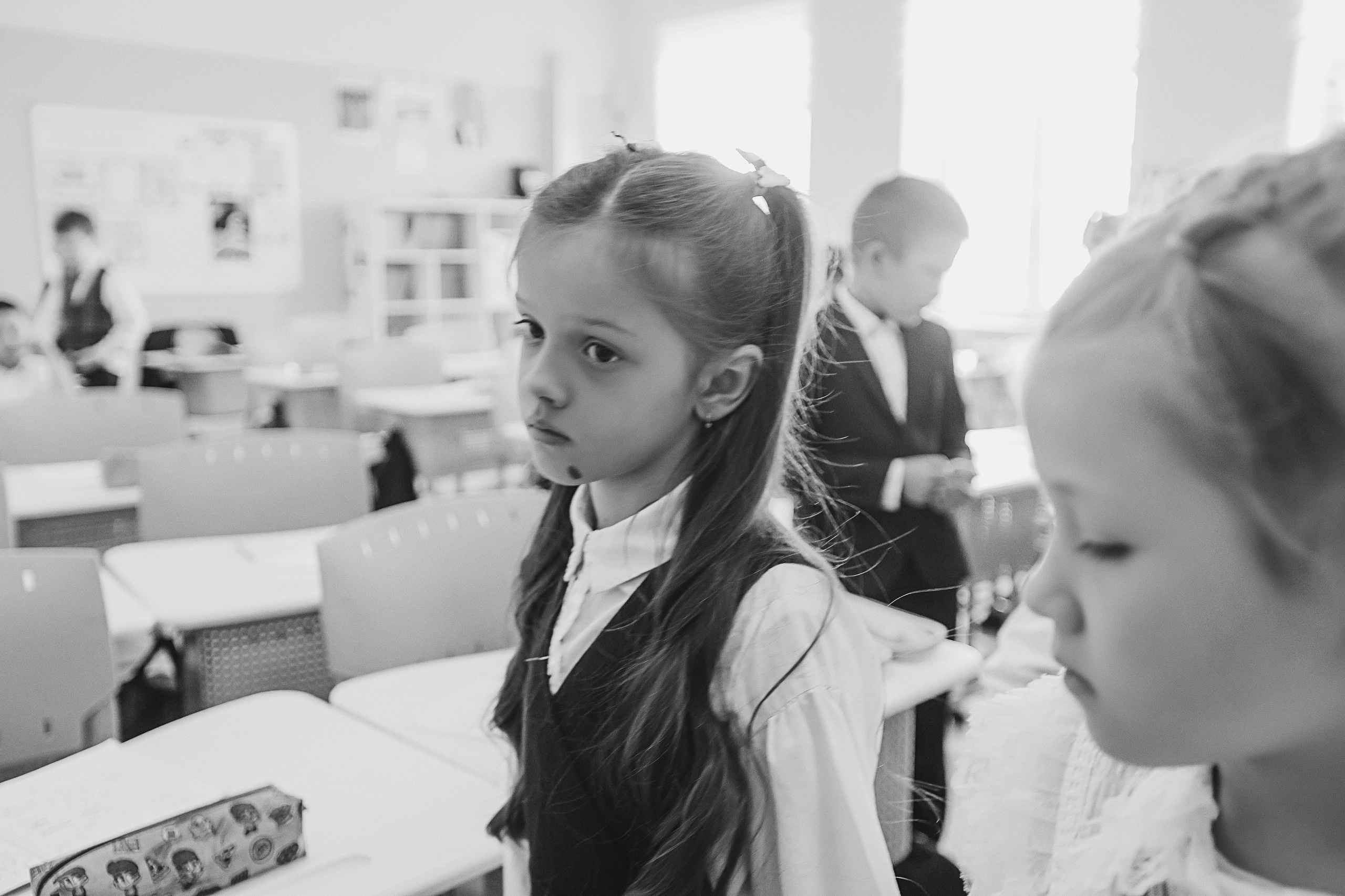 Один день в школе 1 класс. Семейный фотограф Тюмень, фотограф на роды Салмина Мария