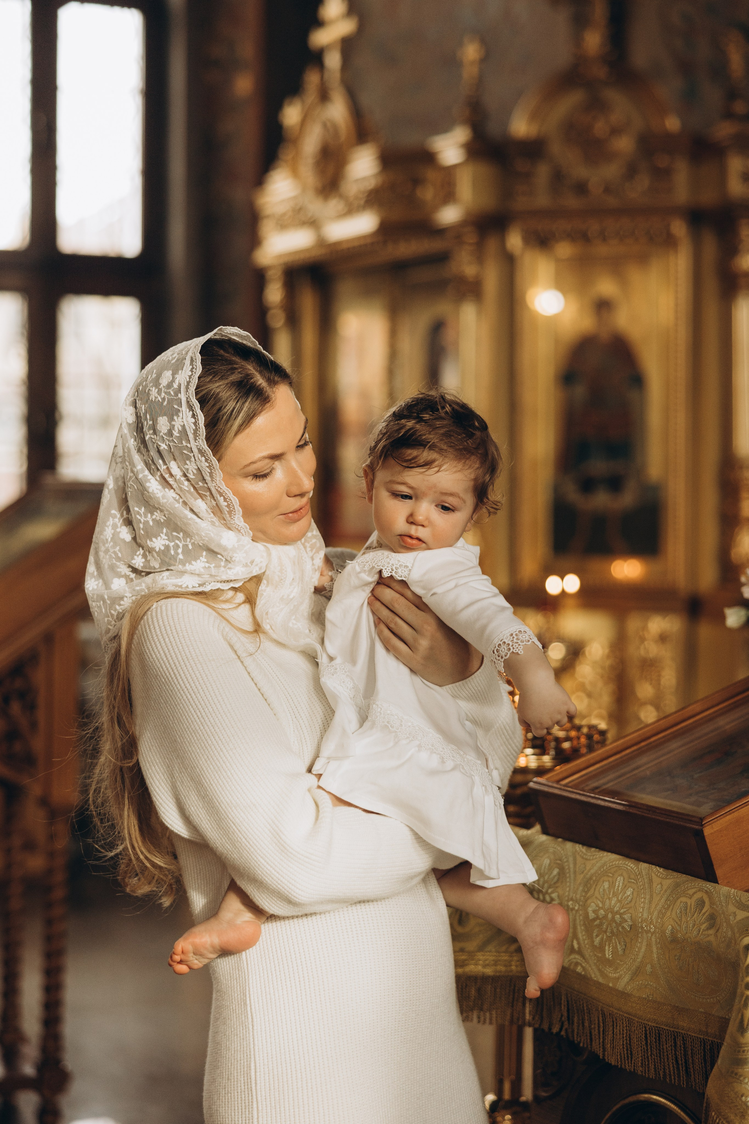 Крещение Дианы. Семейный фотограф в Москве Виктория Ястребинская