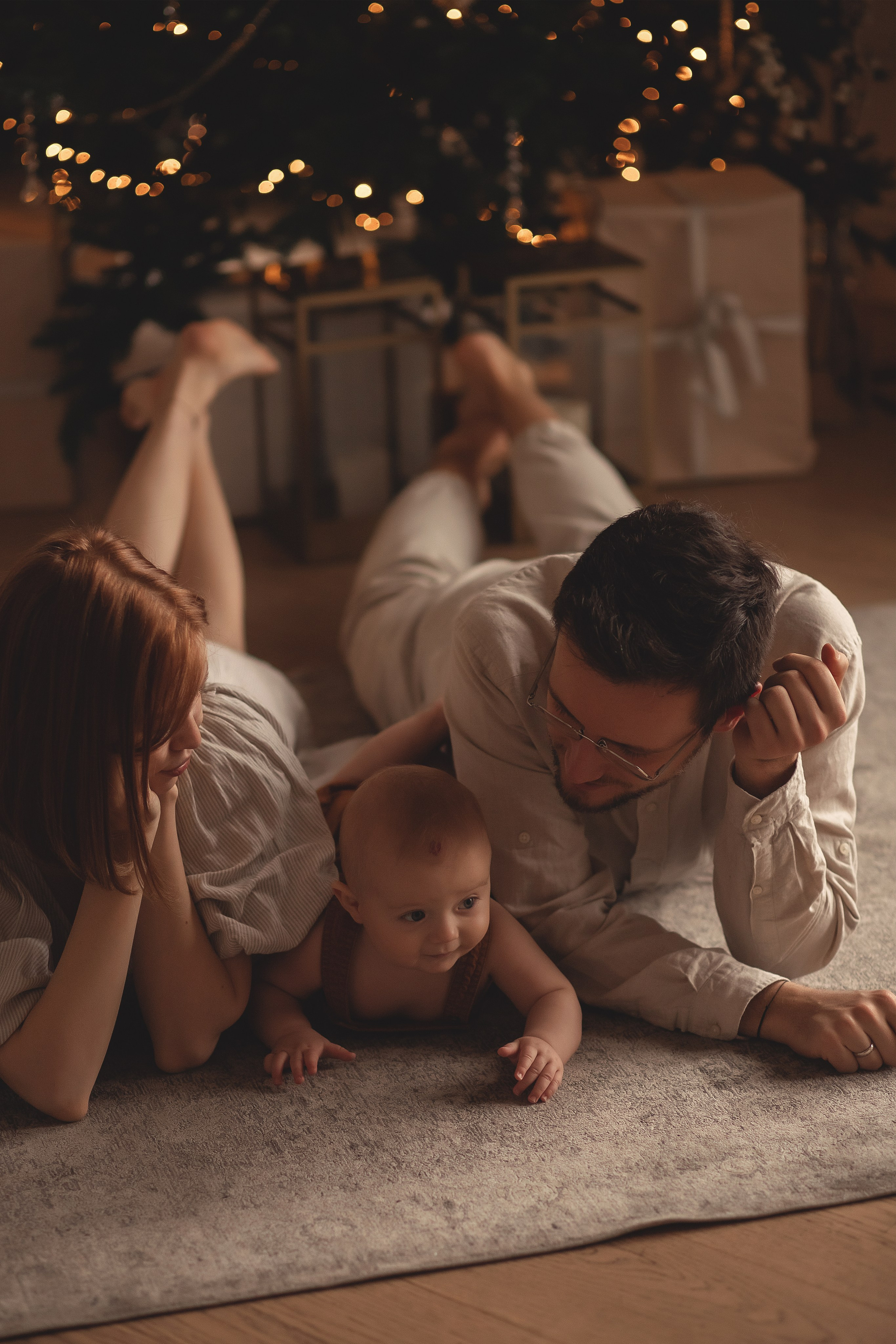 Семейная новогодняя история. Фотограф в Москве. Елизавета Косицына