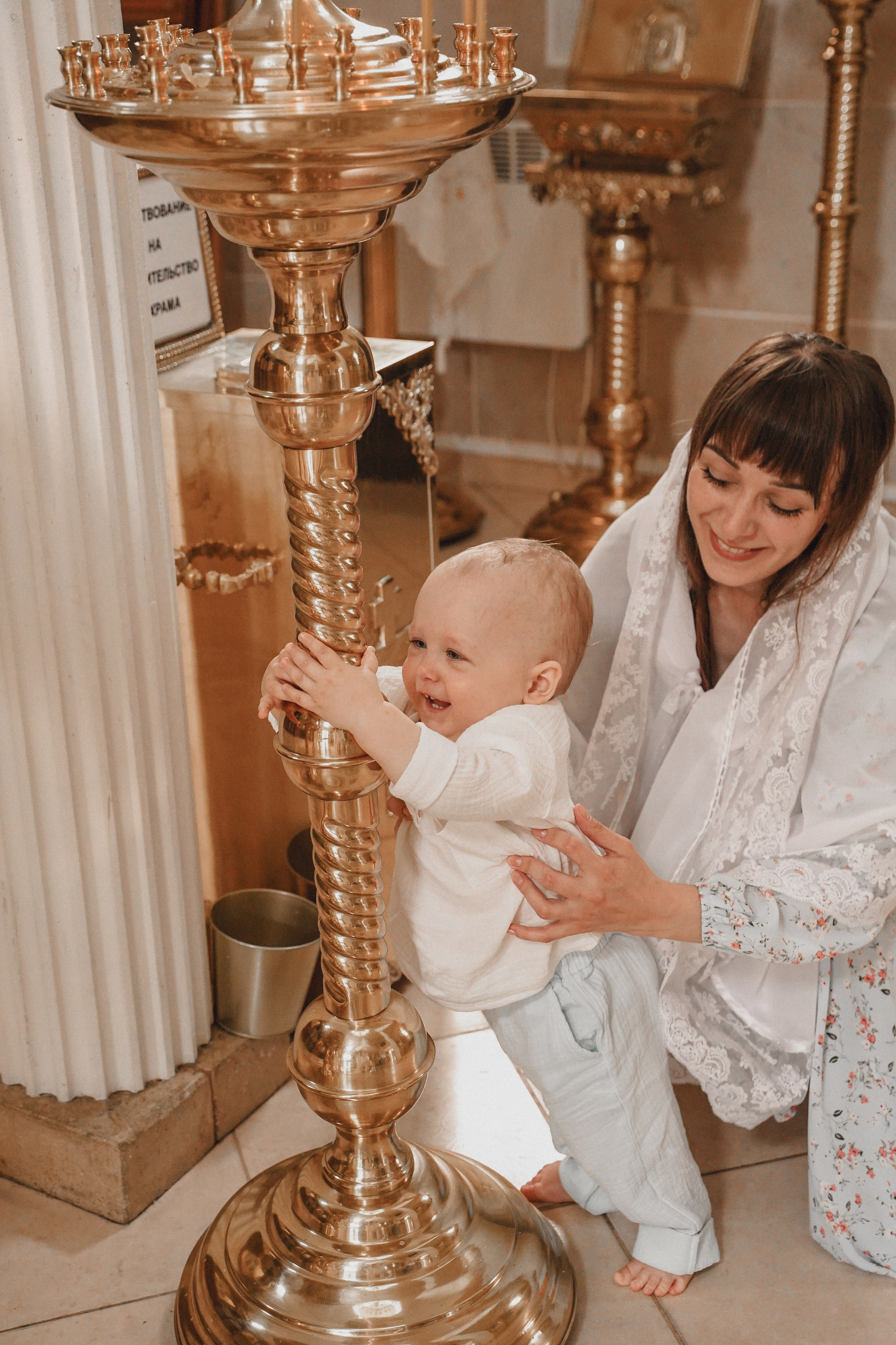 Крещение Лёвы. Семейный и женский фотограф в Краснодаре Анастасия Приймак