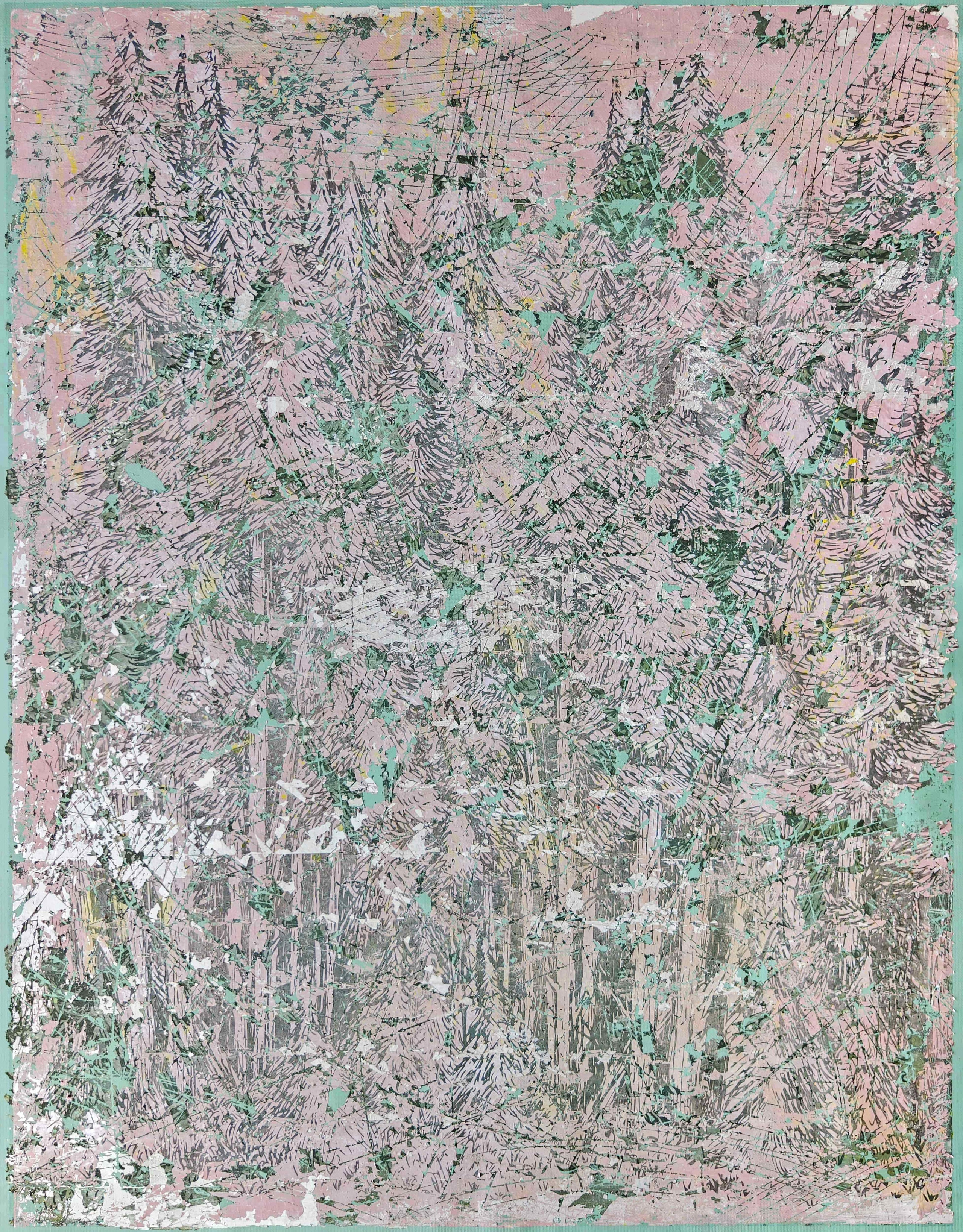 Деревья в системе «Лес». Сайт художника Ильи Гололобова. Современное искусство, заказ работ