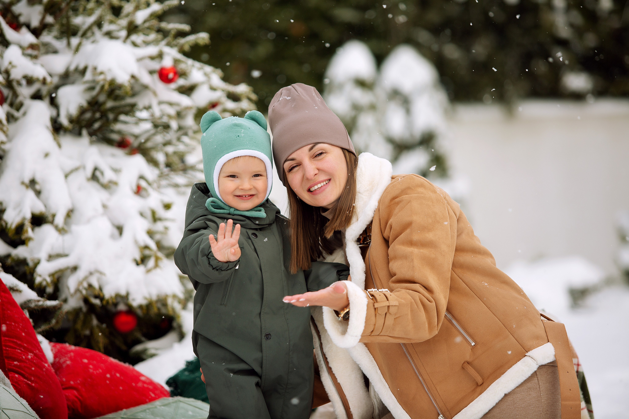 РОМА новогодняя фотосессия. Фотограф новорожденных Оксана Полевская