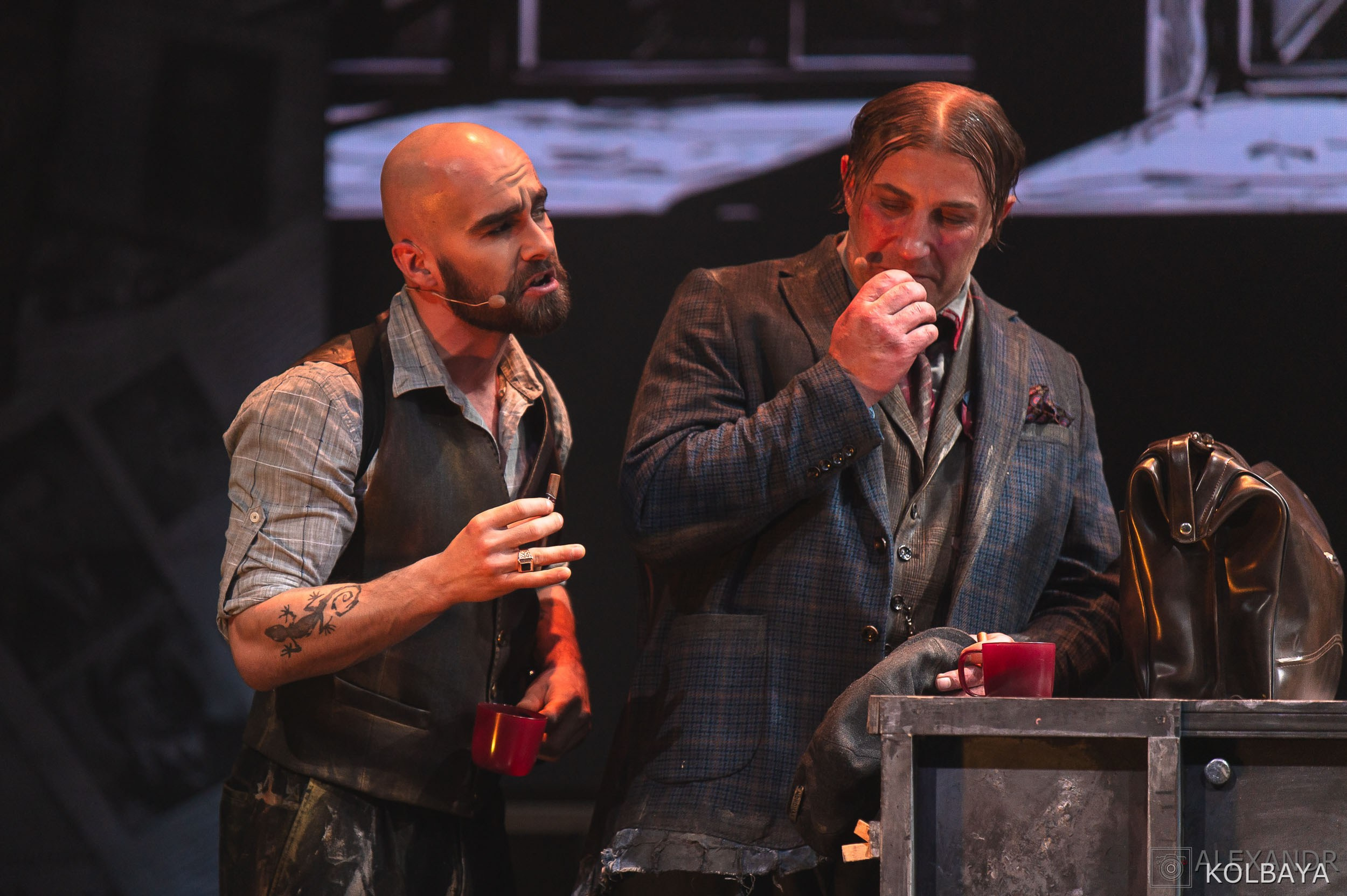 Фотографии со спектакля «Однажды в городе N». Концертный и театральный репортажный фотограф в Москве Александр Колбая