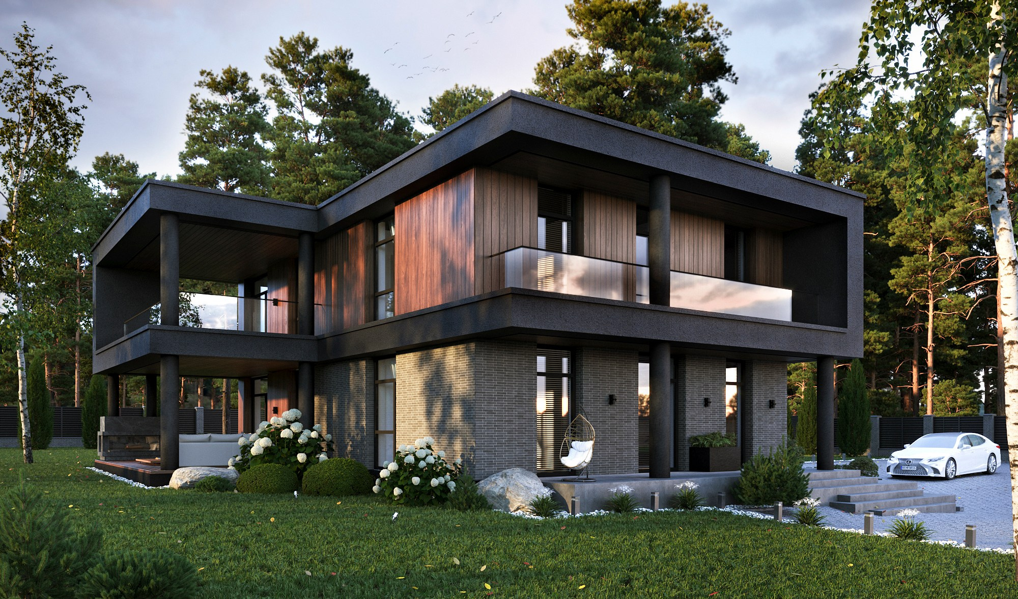 EXTERIOR. 3D Художник| Дизайнер | Борисова Дарья