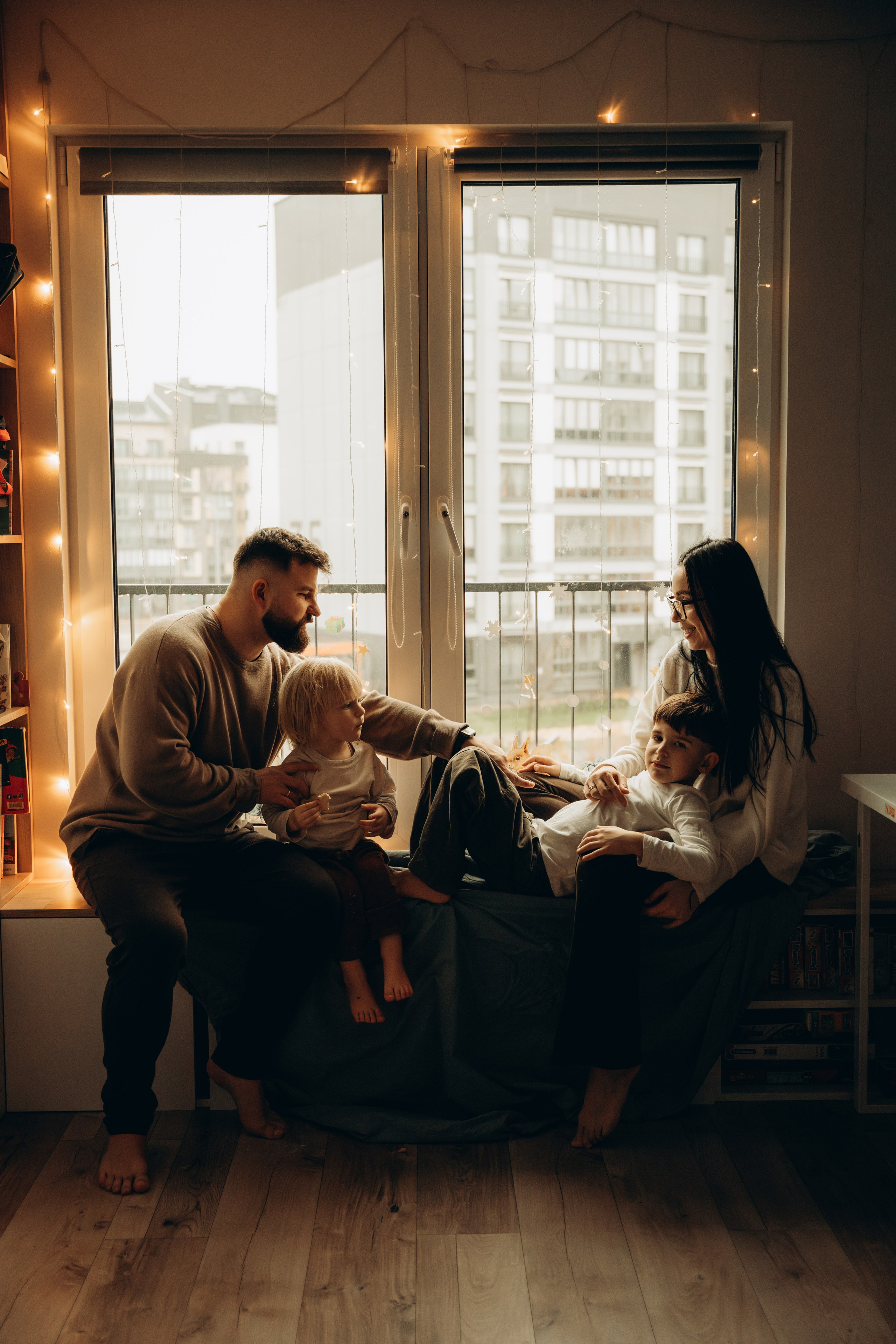 Яна, Дима, Мирон и Марк. Фотограф Мария Миллс | Минск